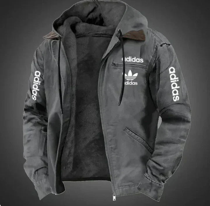 Adidas Men's Fleece Hooded Jacket 2025