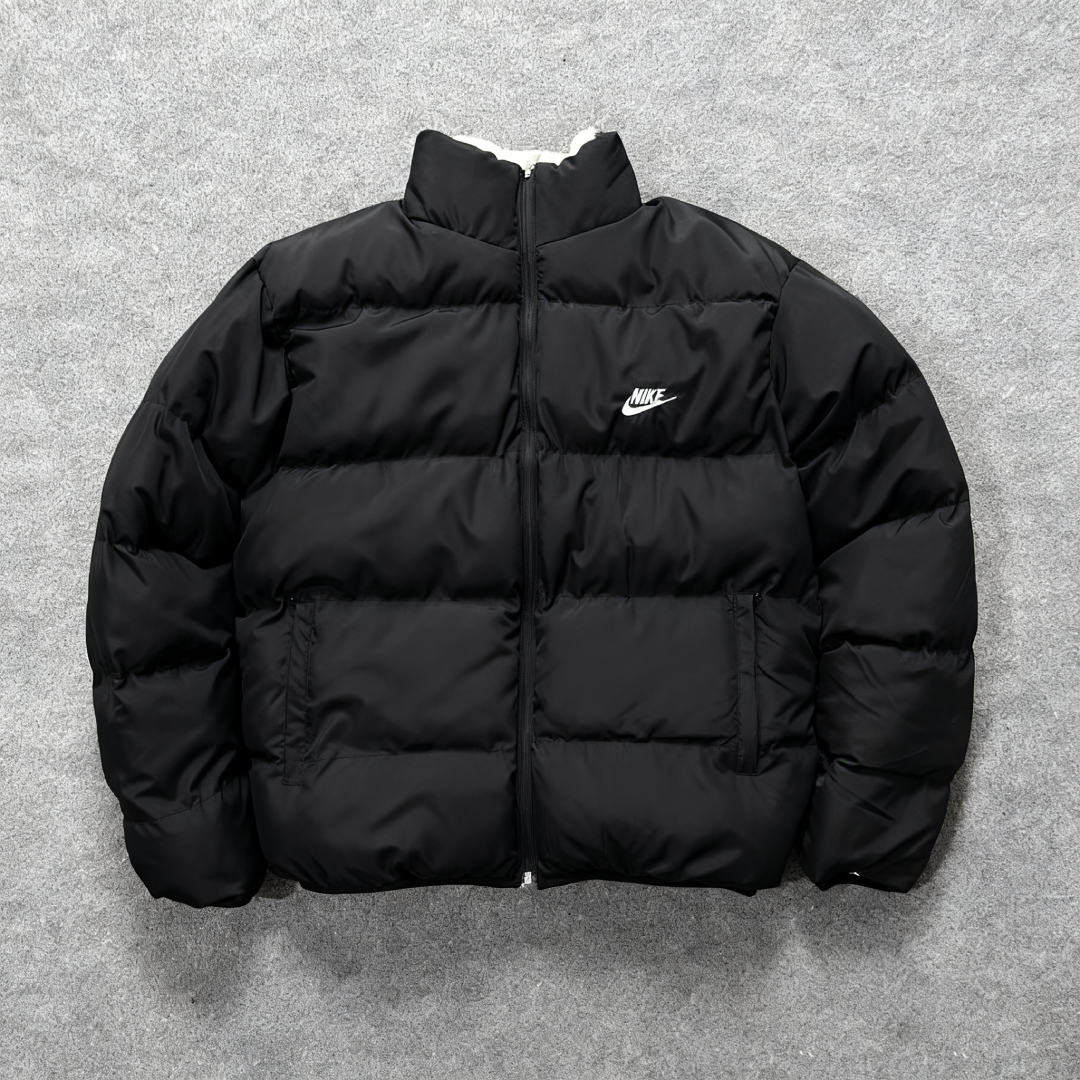 Nike stand-up collar warm jacket (Reversible)