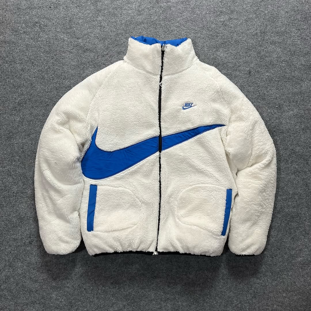 Nike stand-up collar warm jacket (Reversible)