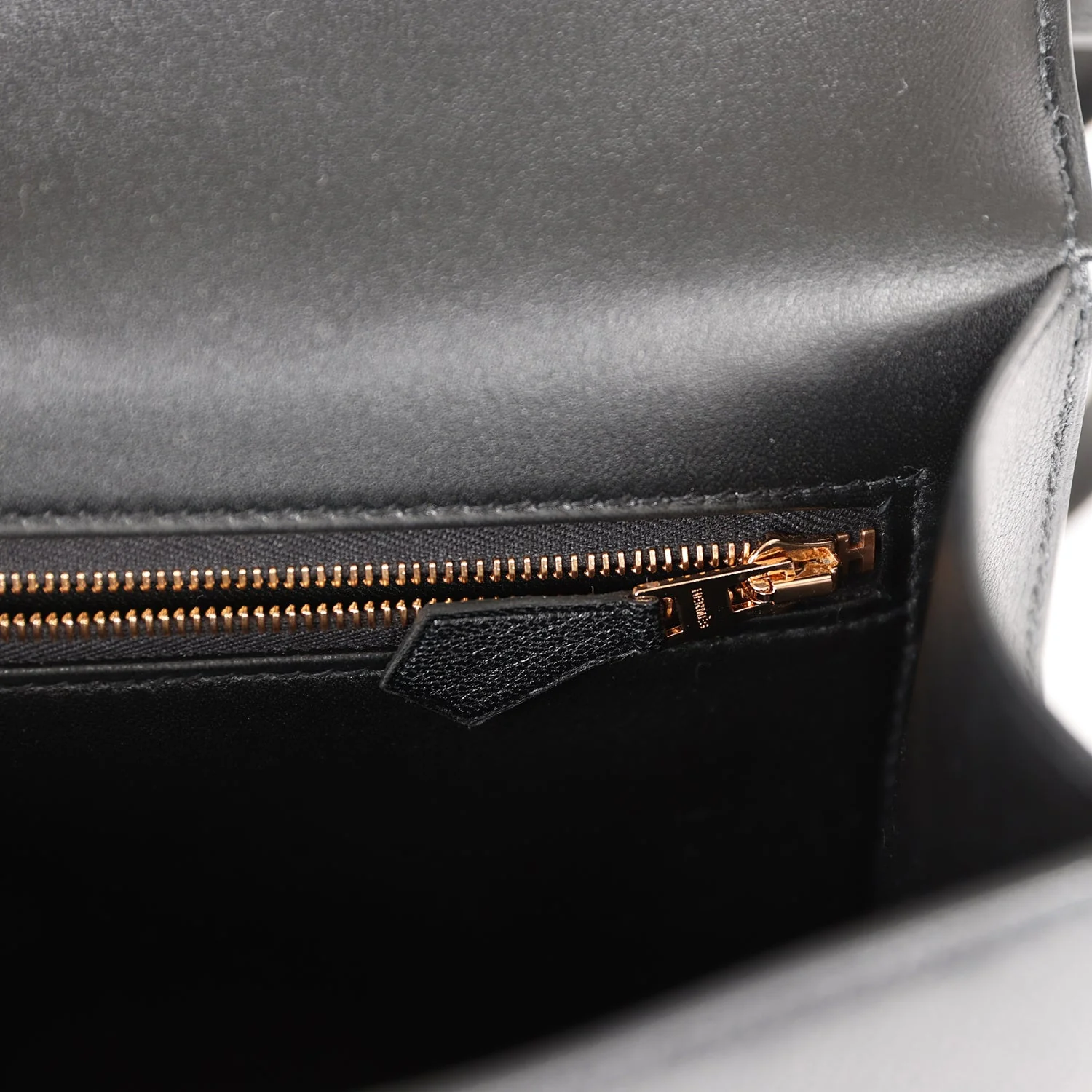 Her Constance 1-24 Black Chevre Chamkila Rose Gold Hardware