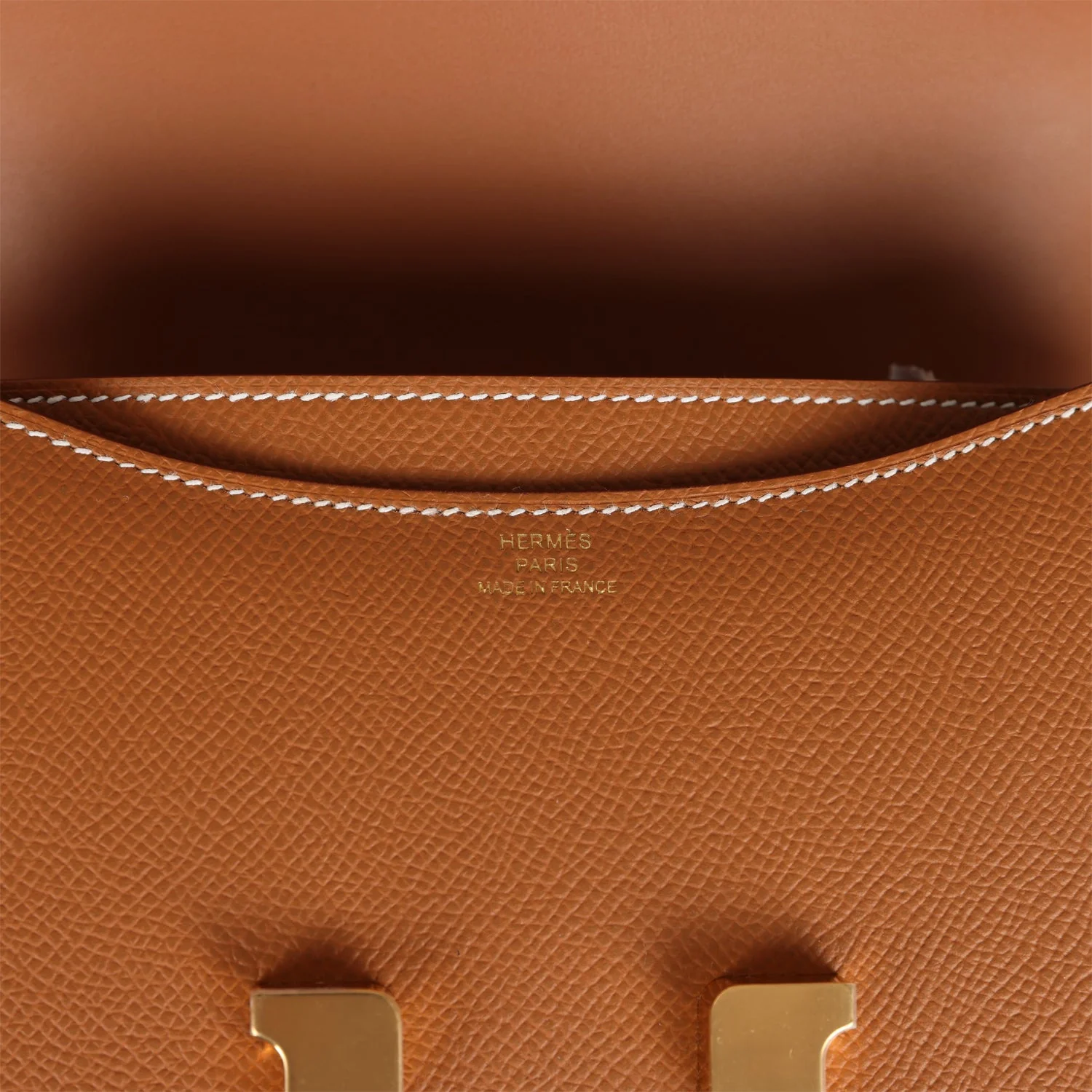 Her Constance 1-18 Gold Epsom Gold Hardware