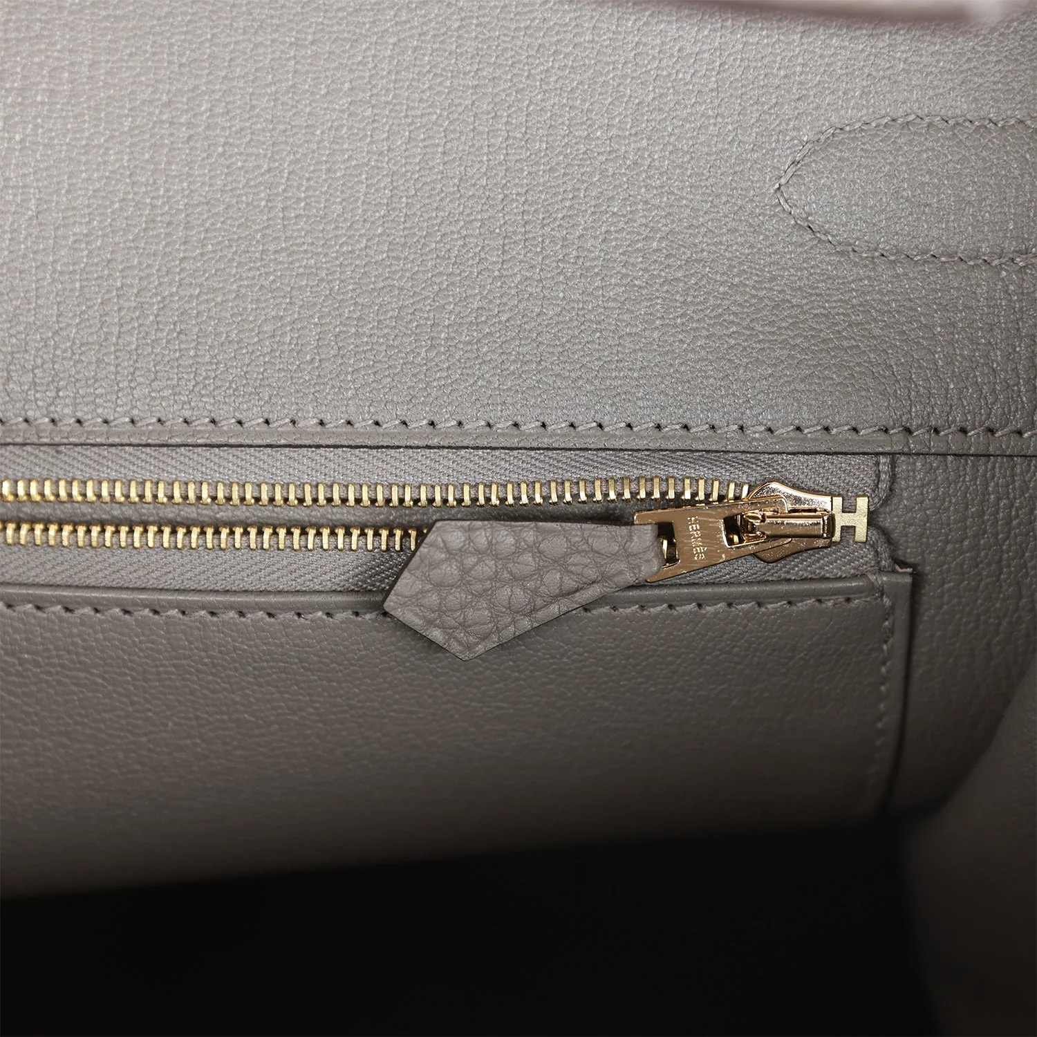 Her Birkin 35 Gris Meyer Togo Gold Hardware