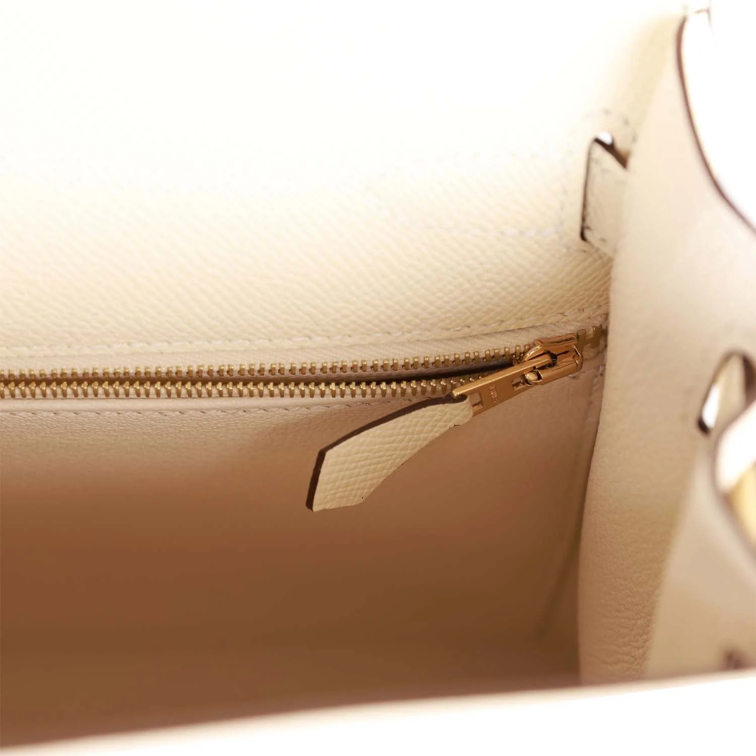 Her Kelly Sellier 28 Nata Epsom Gold Hardware