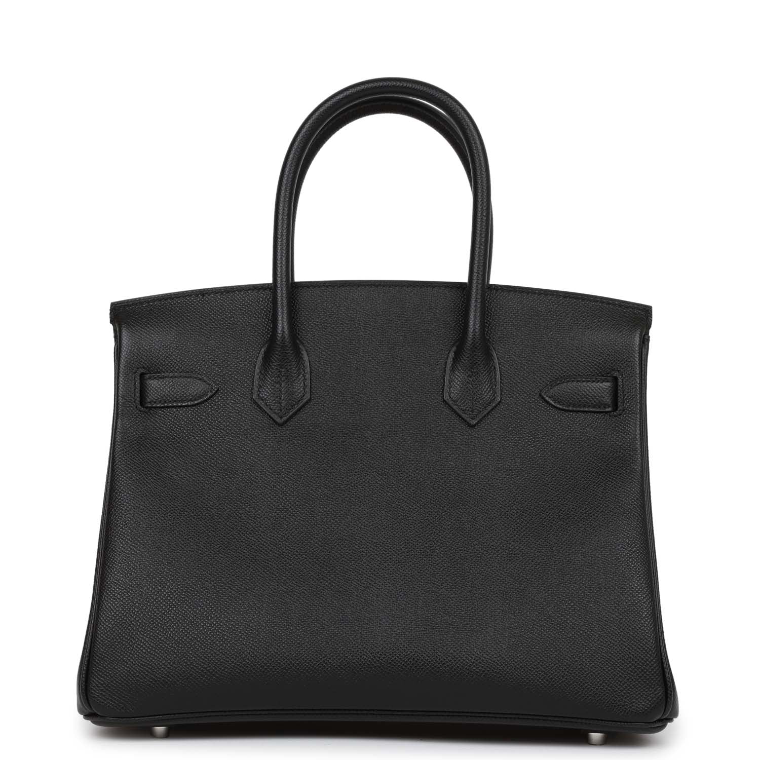 Her Birkin 30 Black Epsom Palladium Hardware