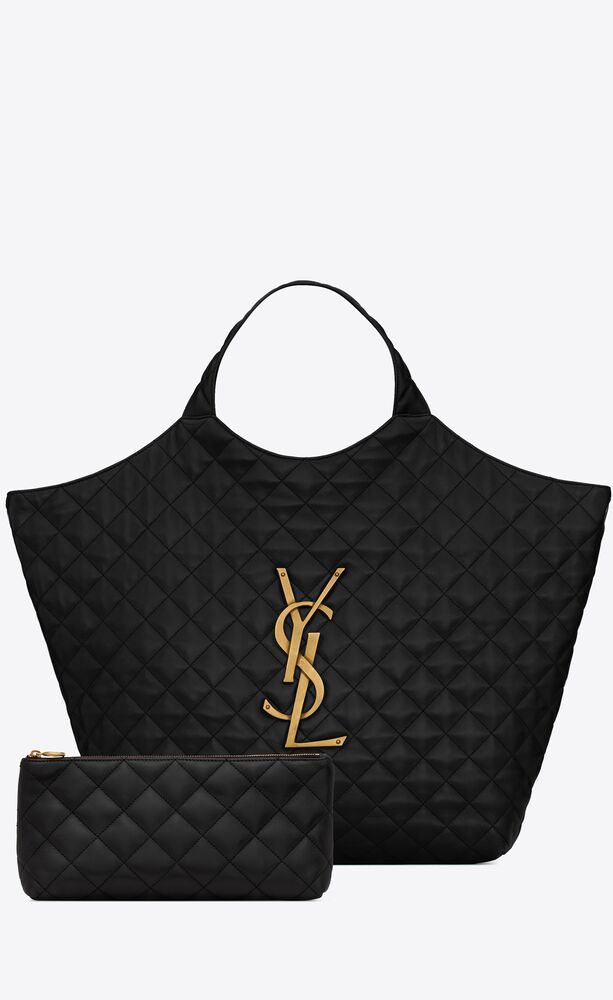 ICARE MAXI SHOPPING BAG IN QUILTED LAMBSKIN