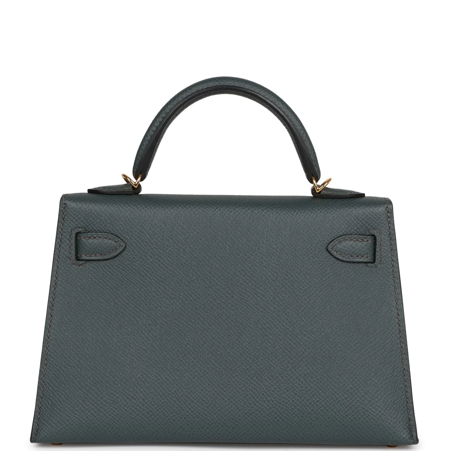 Her Kelly Sellier 20 Bleu Orage Epsom Gold Hardware