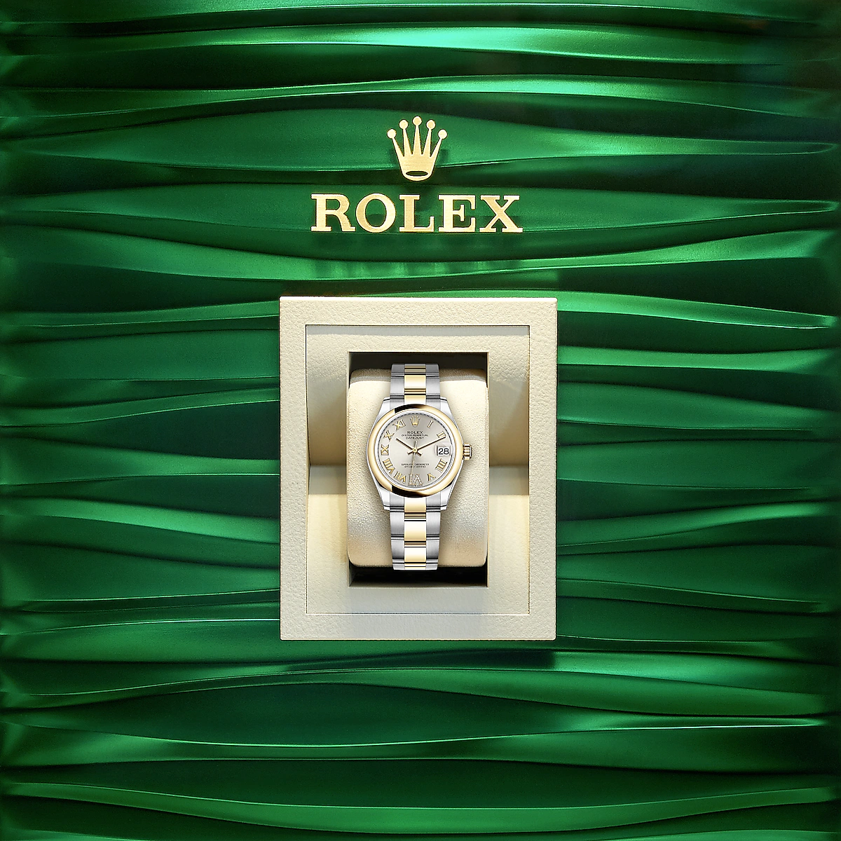 Datejust 31, Oystersteel and Yellow Gold, Ref# 278243-0003