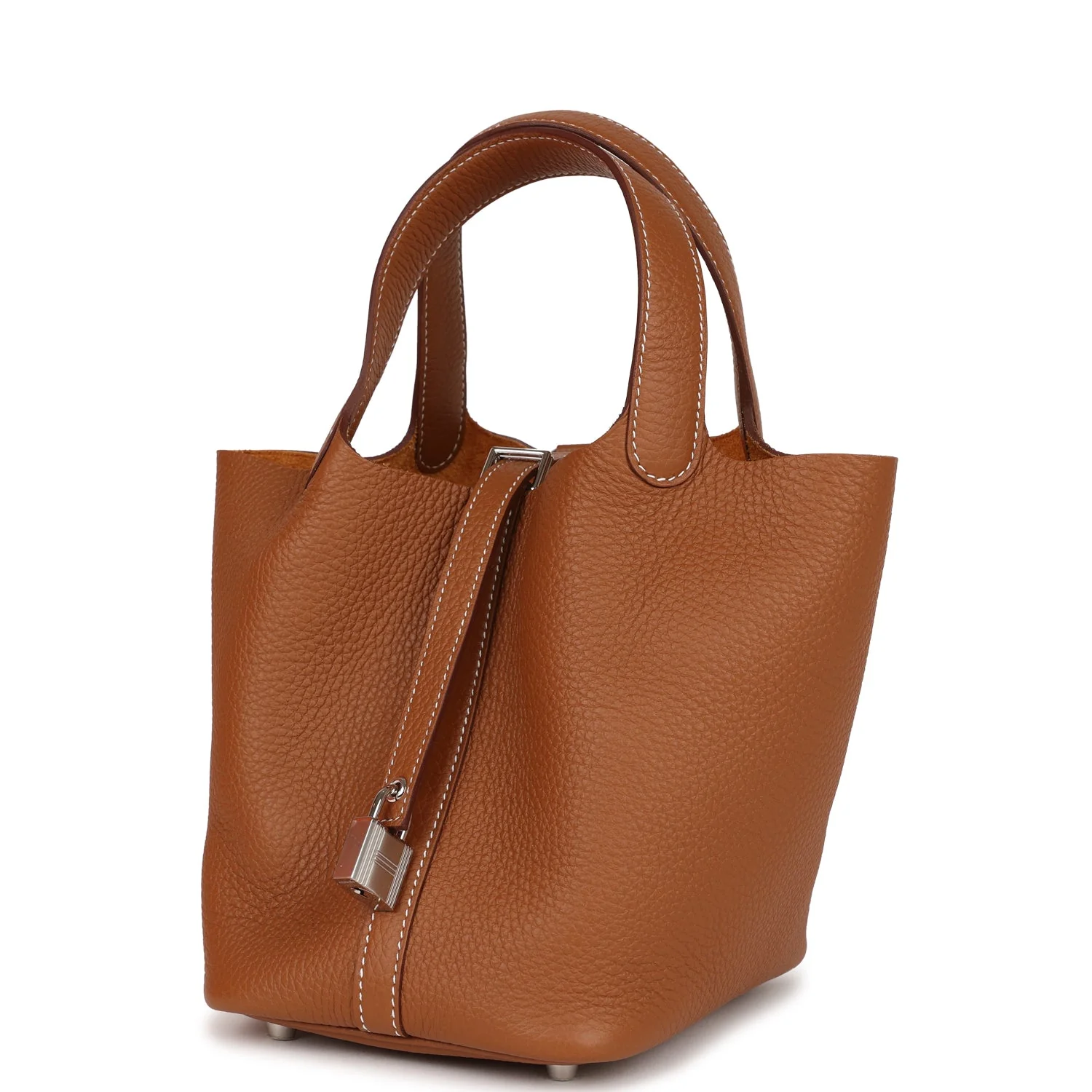 Her Picotin Lock 18 Gold Clemence Palladium Hardware