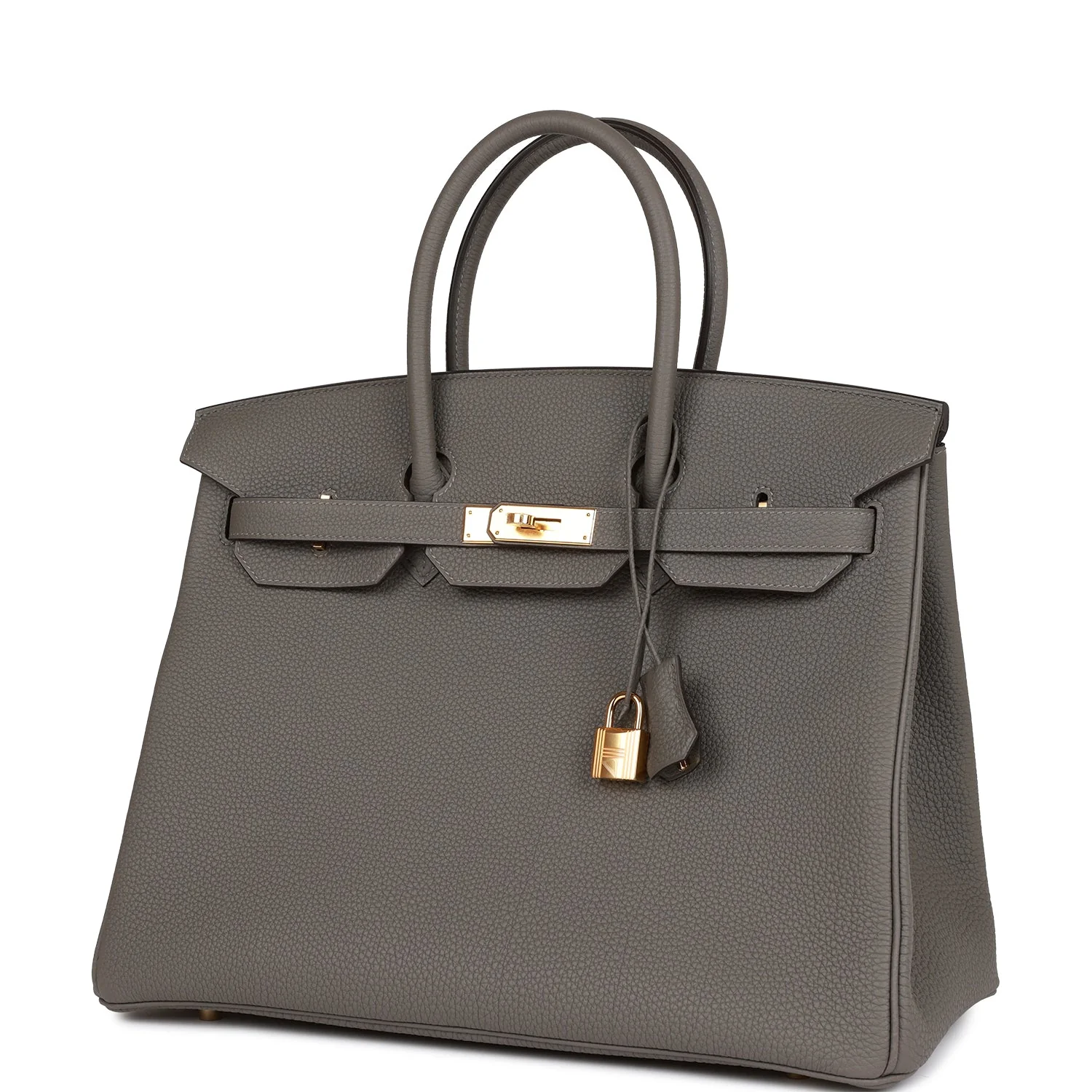 Her Birkin 35 Gris Meyer Togo Gold Hardware