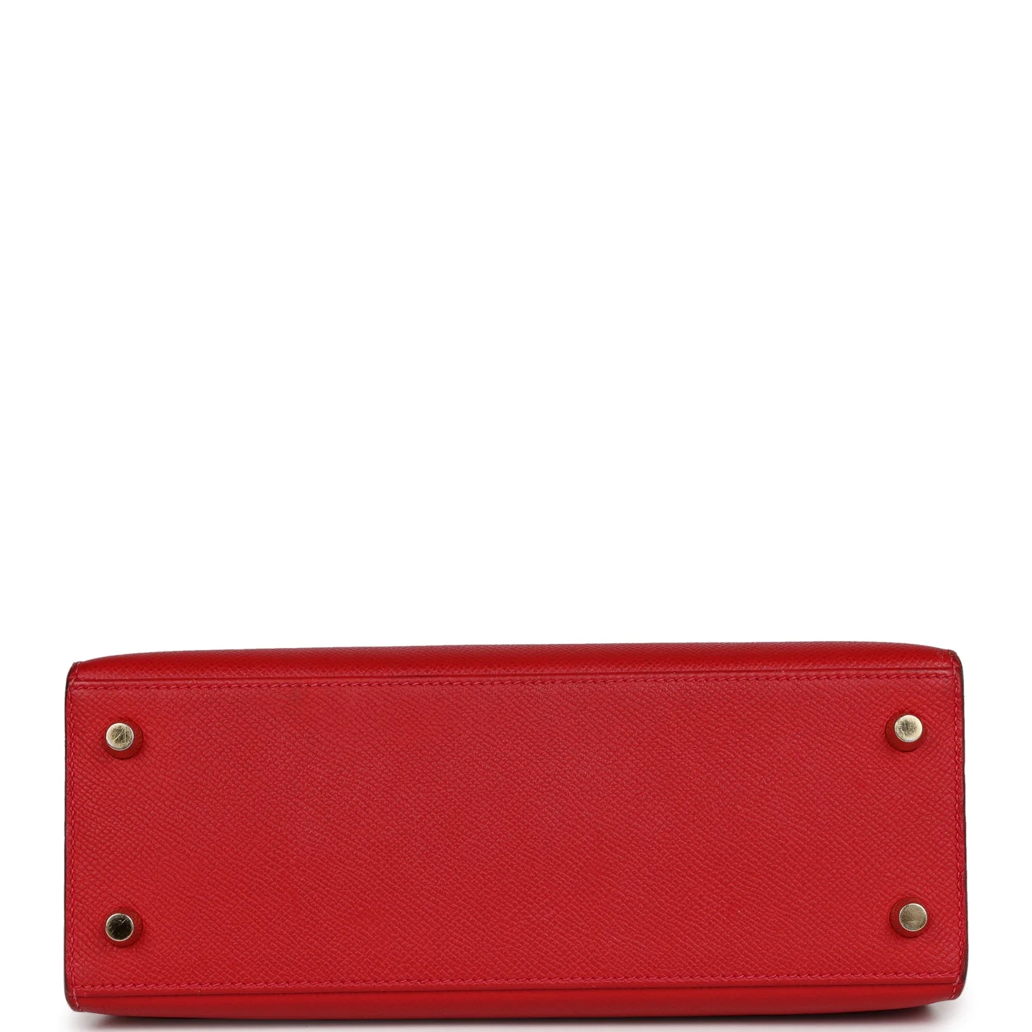 Her Kelly Sellier 25 Rouge Casaque Epsom Gold Hardware