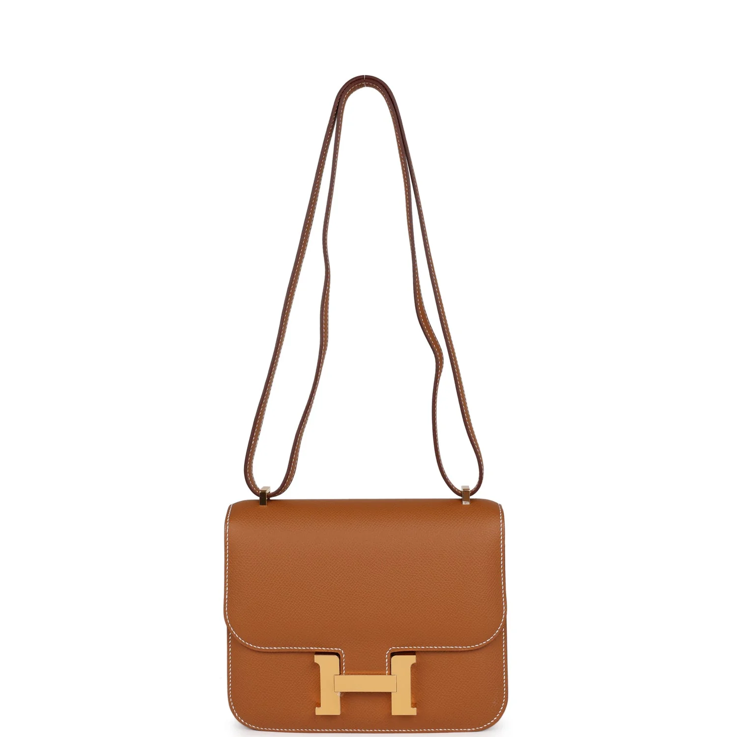 Her Constance 1-18 Gold Epsom Gold Hardware