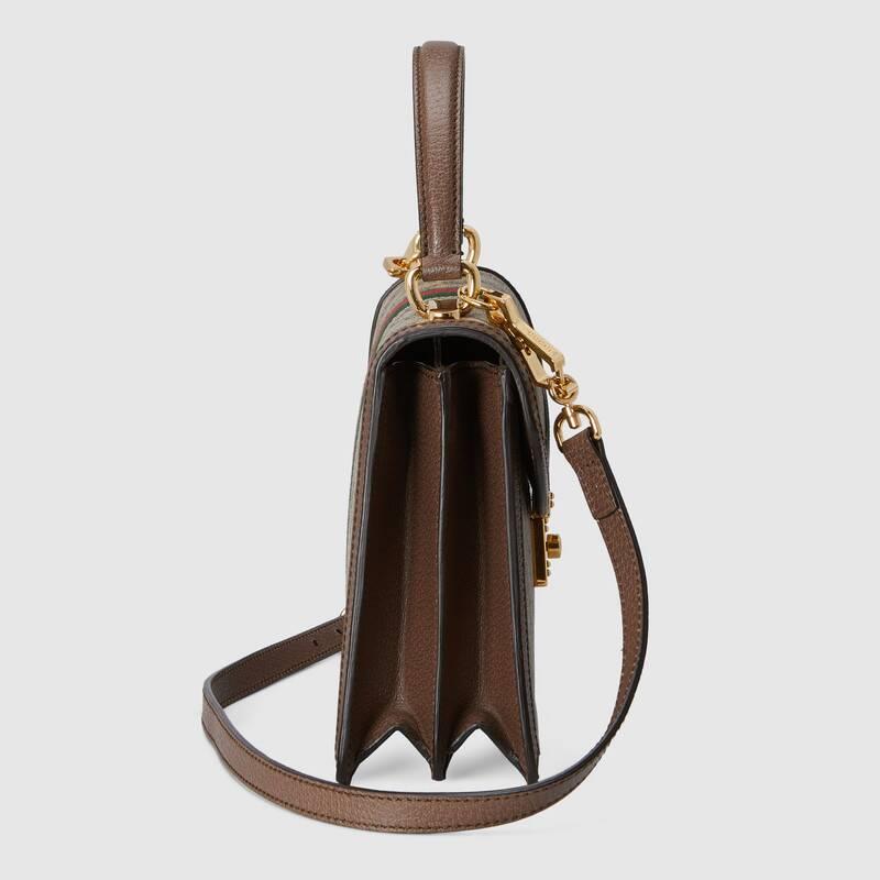 Ophidia GG Small Top Handle Bag