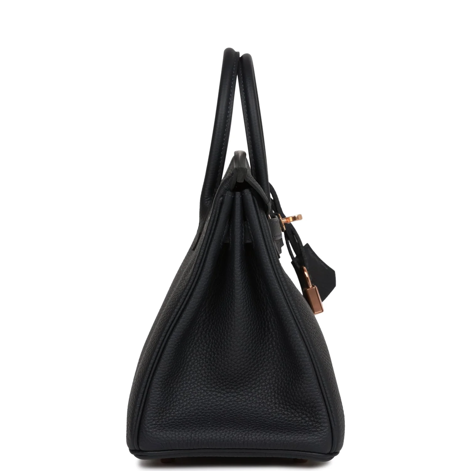 Her Birkin 25 Caban Togo Rose Gold Hardware