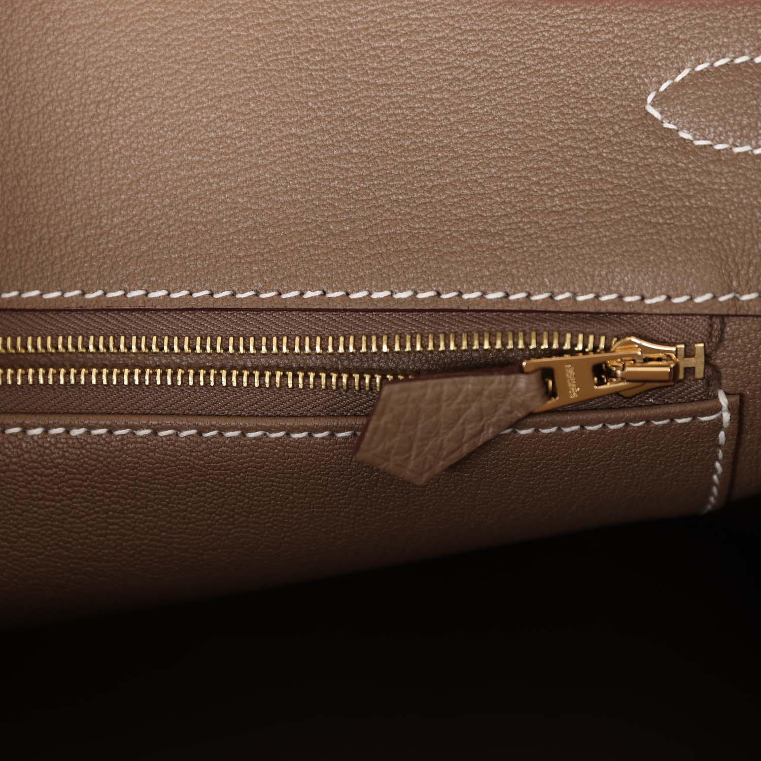 Her Birkin 35 Etoupe Togo Gold Hardware