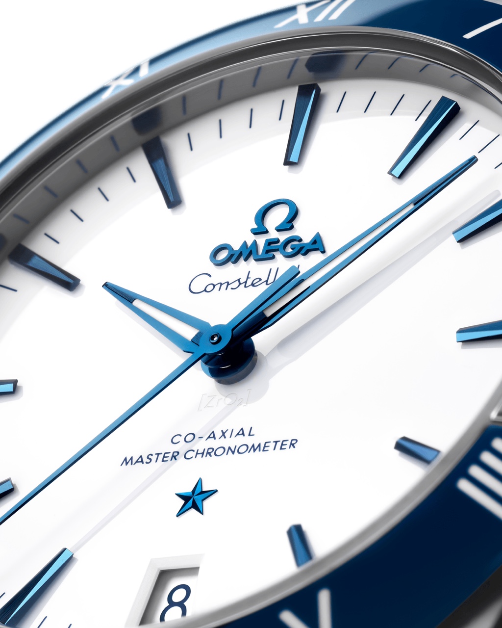 CONSTELLATION STEEL ON LEATHER STRAP 41 MM