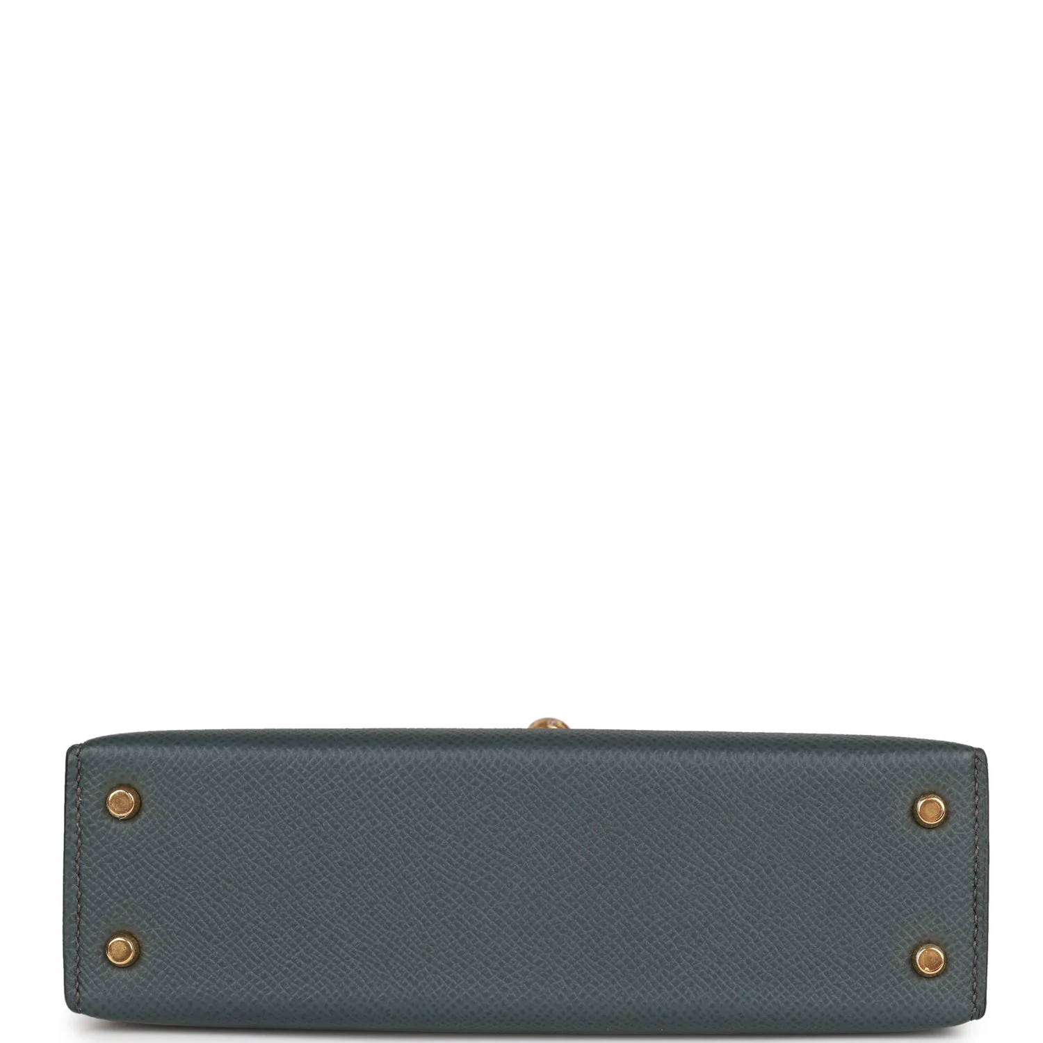 Her Kelly Sellier 20 Bleu Orage Epsom Gold Hardware