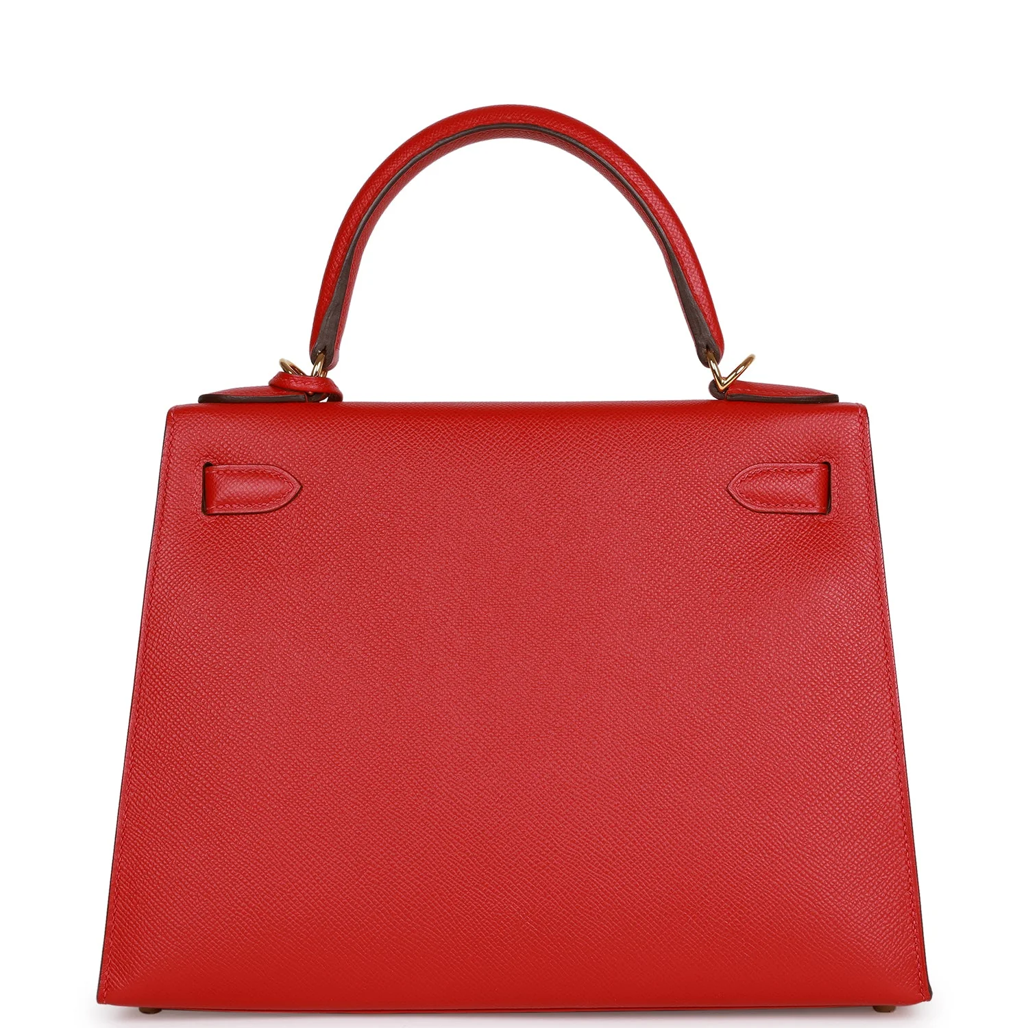 Her Kelly Sellier 28 Rouge Casaque Epsom Gold Hardware