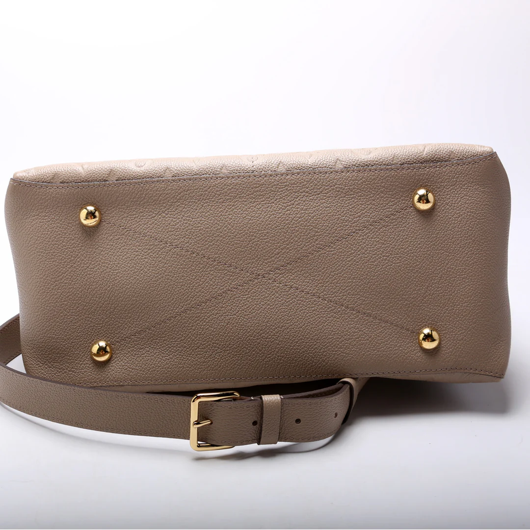 Maida Hobo Empreinte Taupe