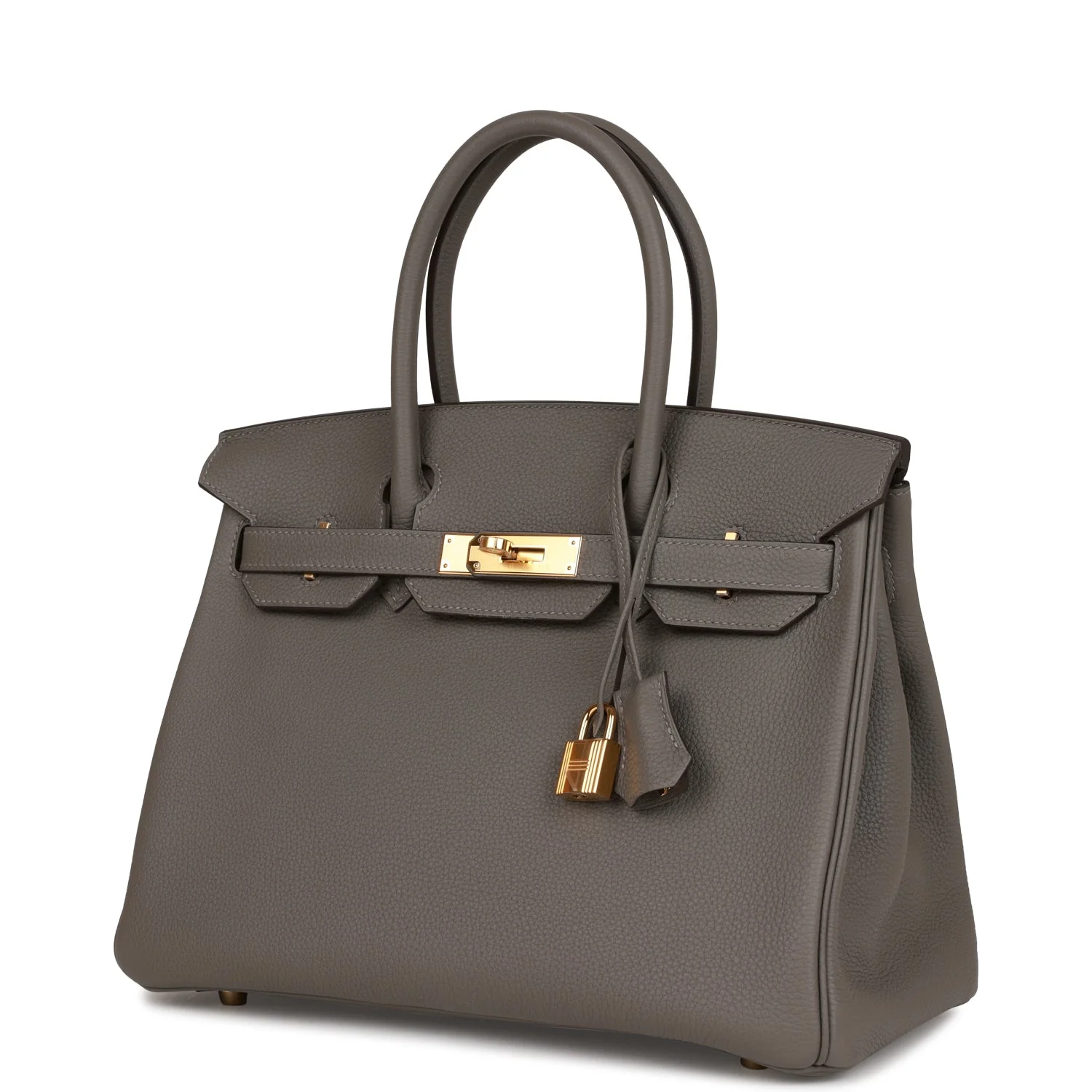 Her Birkin 30 Gris Meyer Togo Gold Hardware
