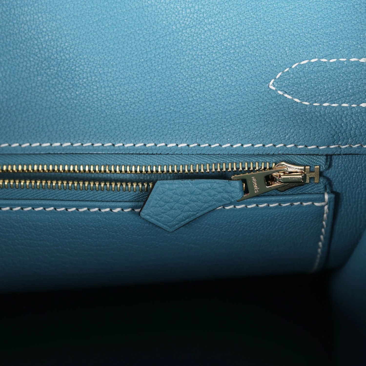 Her Birkin 30 Blue Jean Togo Gold Hardware
