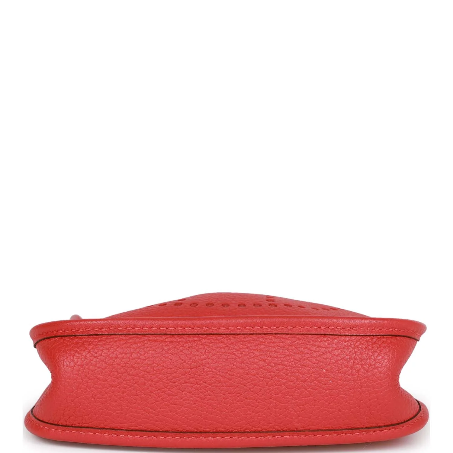 Pre-owned Her Evelyne TPM Rouge Tomate Clemence Palladium Hardware