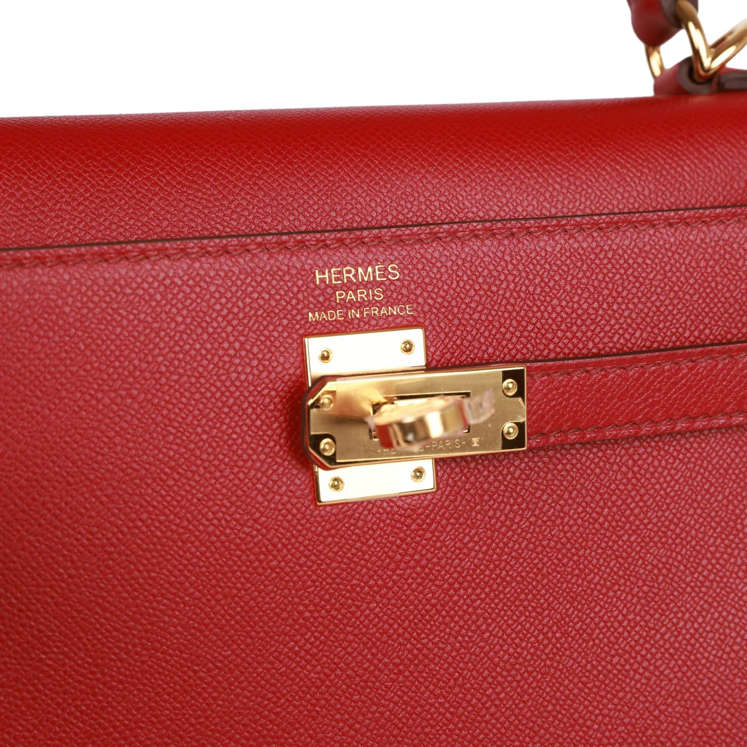 Her Kelly Sellier 25 Rubis Madame Gold Hardware