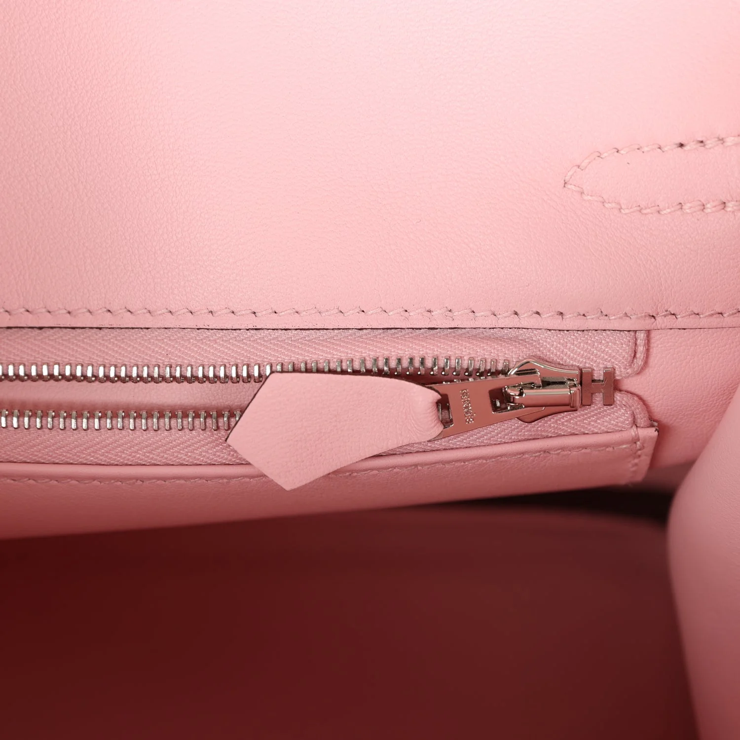 Her Birkin 25 Rose Sakura Swift Palladium Hardware