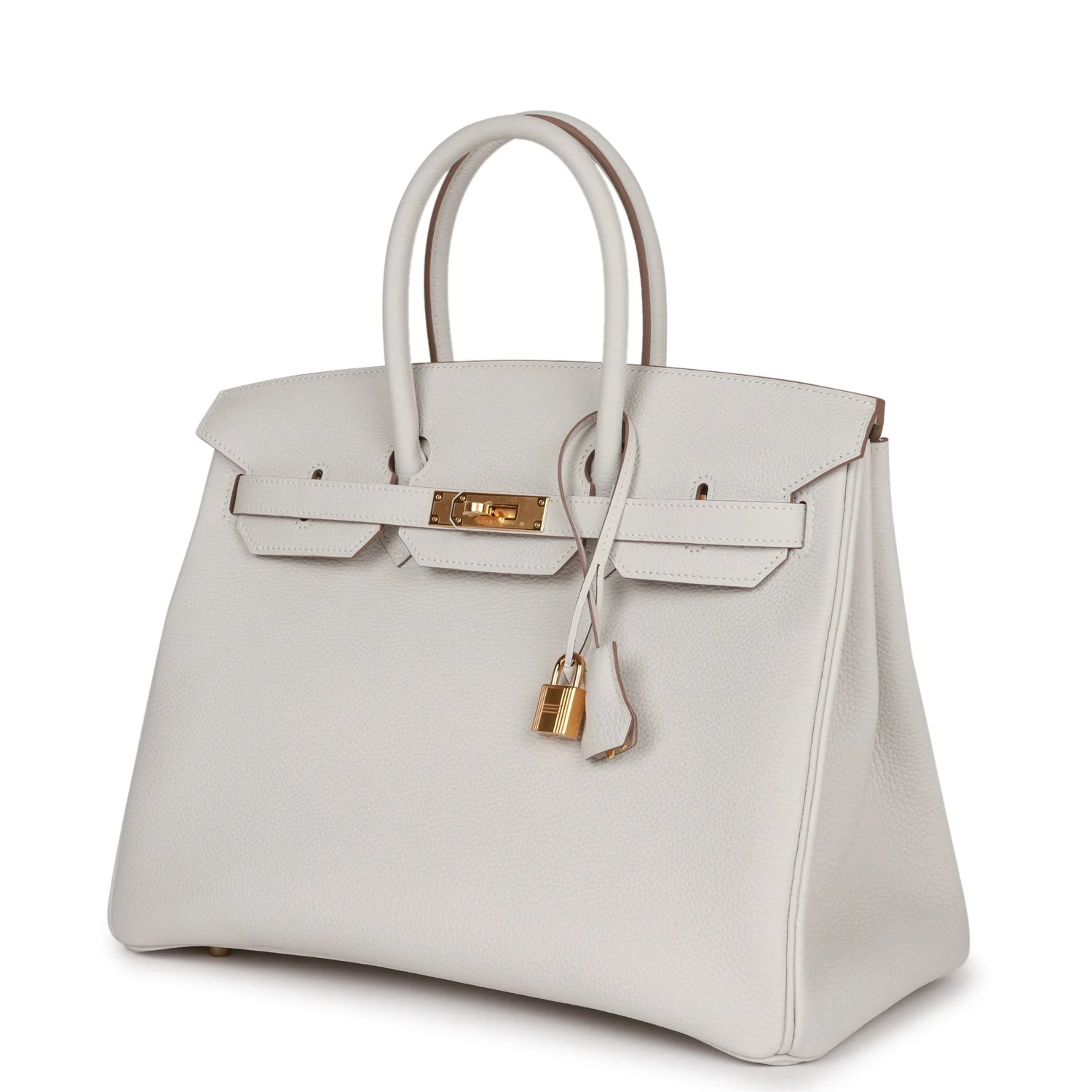 Her Birkin 35 Gris Pale Togo Gold Hardware