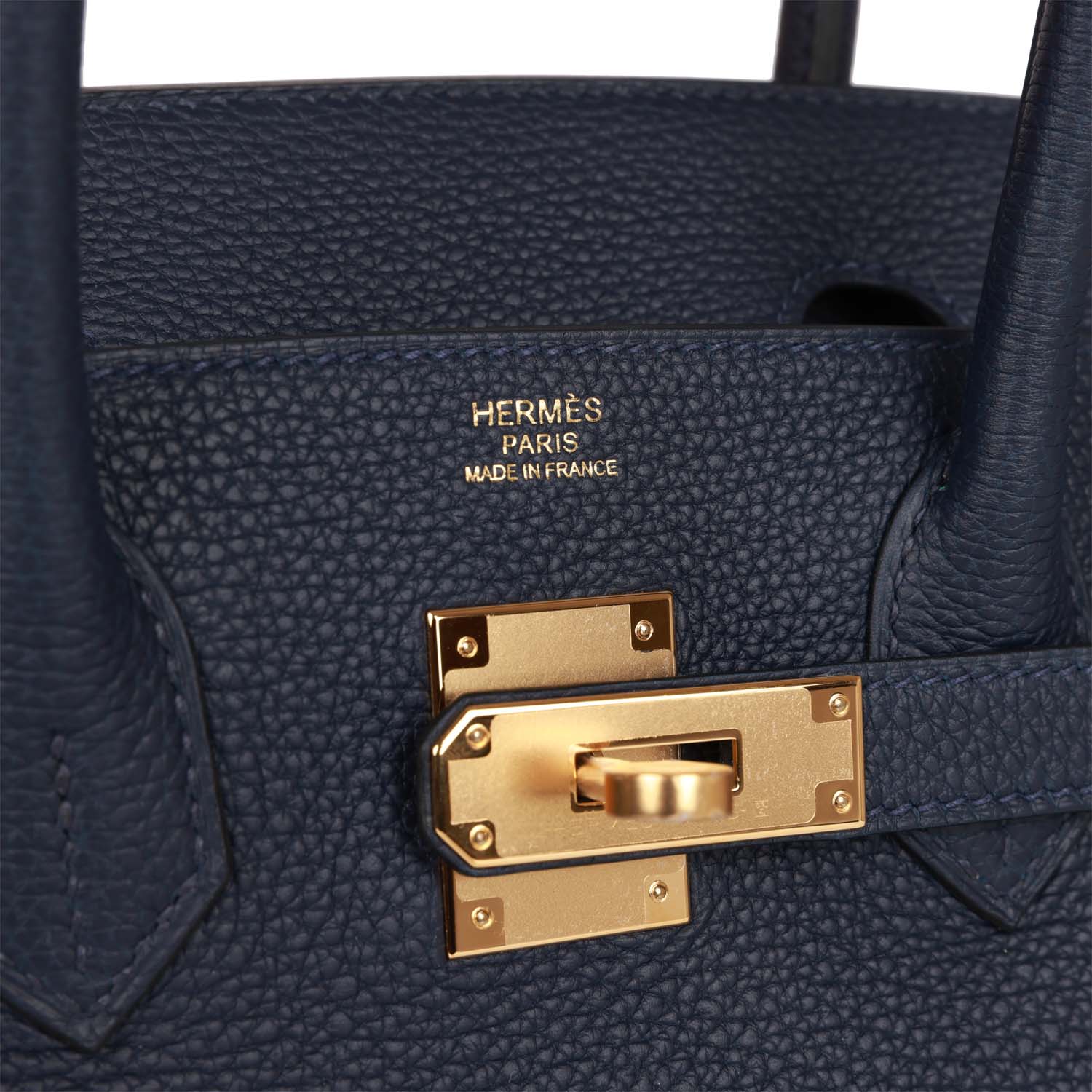 Her Birkin 30 Bleu Nuit Togo Gold Hardware