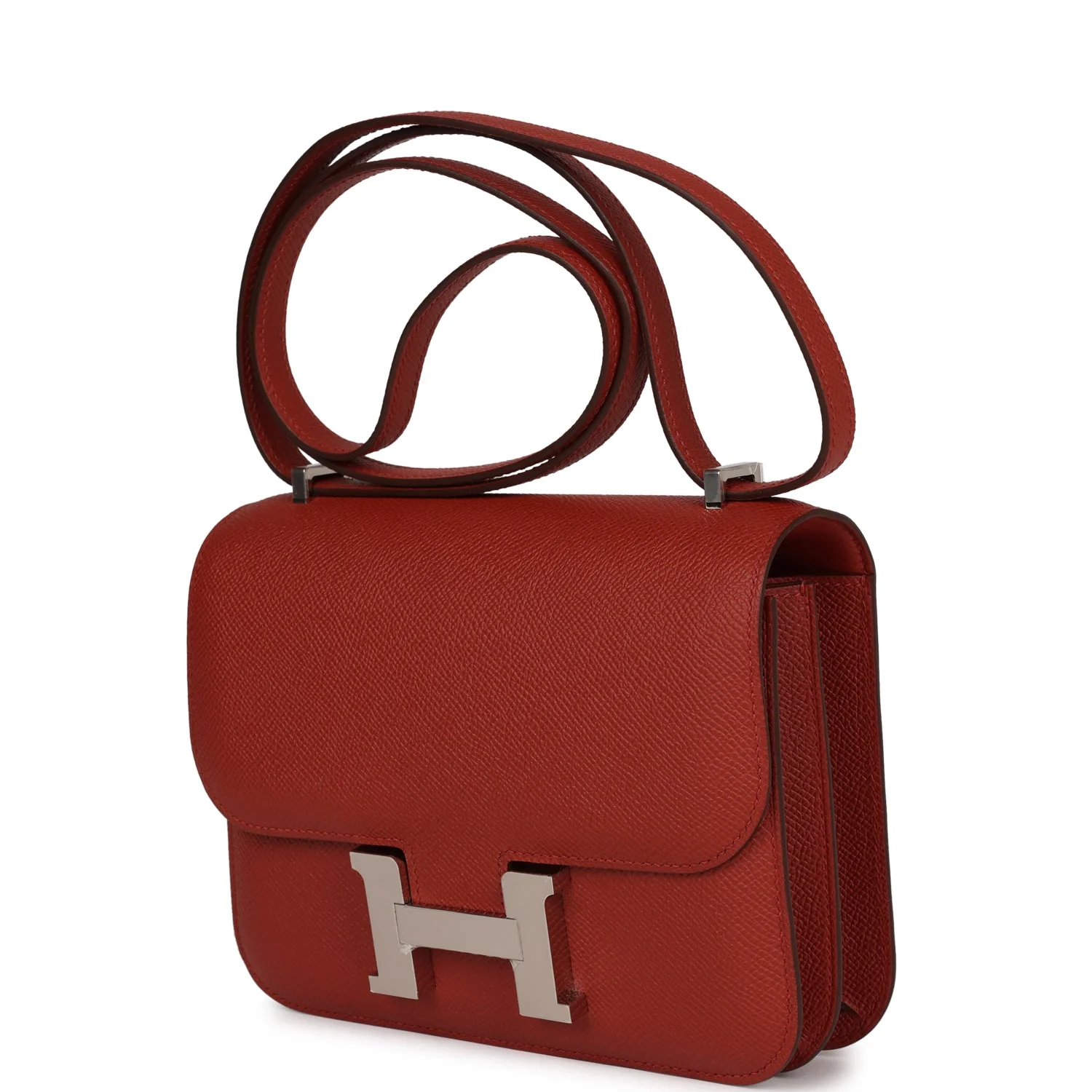 Her Constance 1-18 Rouge Venetian Epsom Palladium Hardware