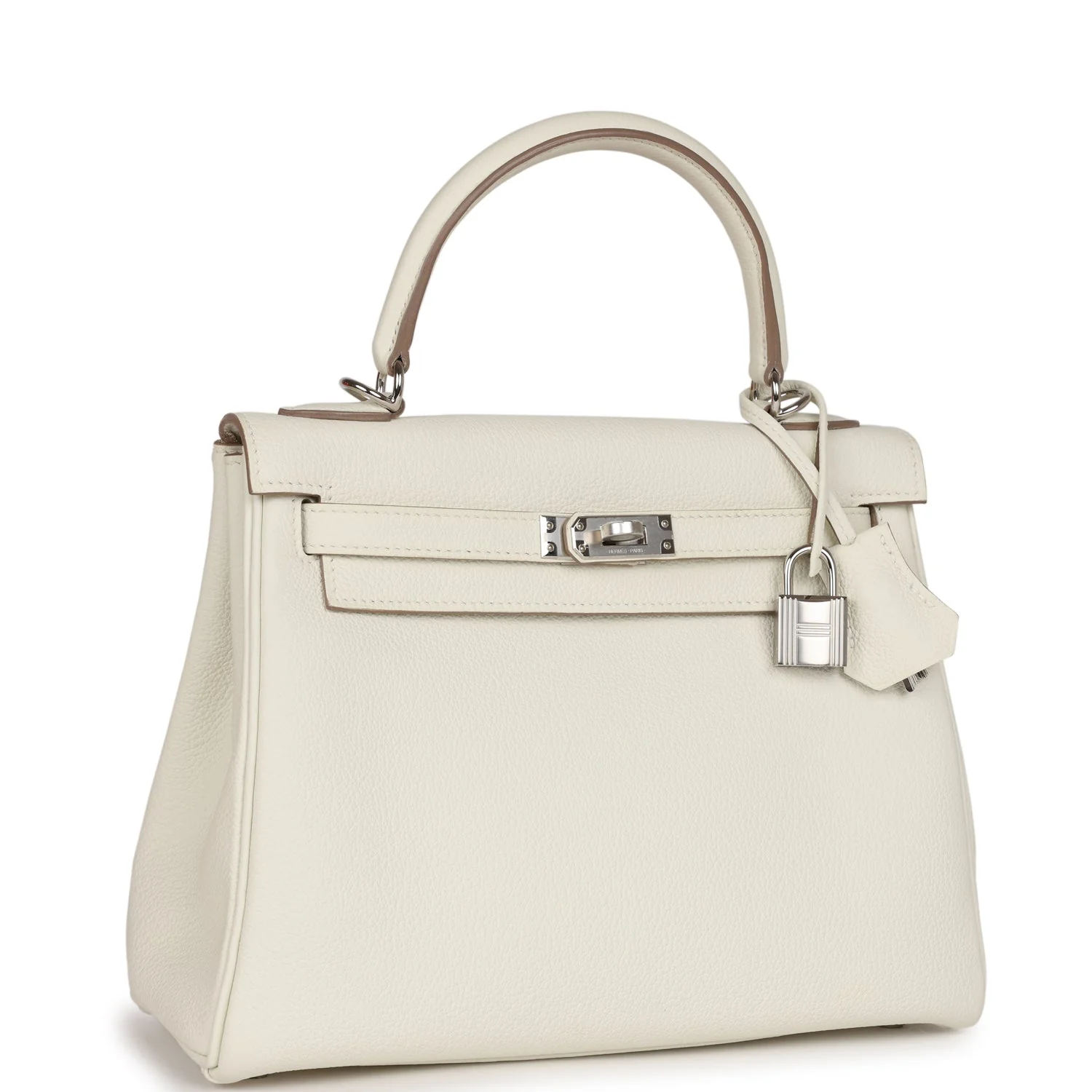 Her Kelly Retourne 25 Mushroom Togo Palladium Hardware