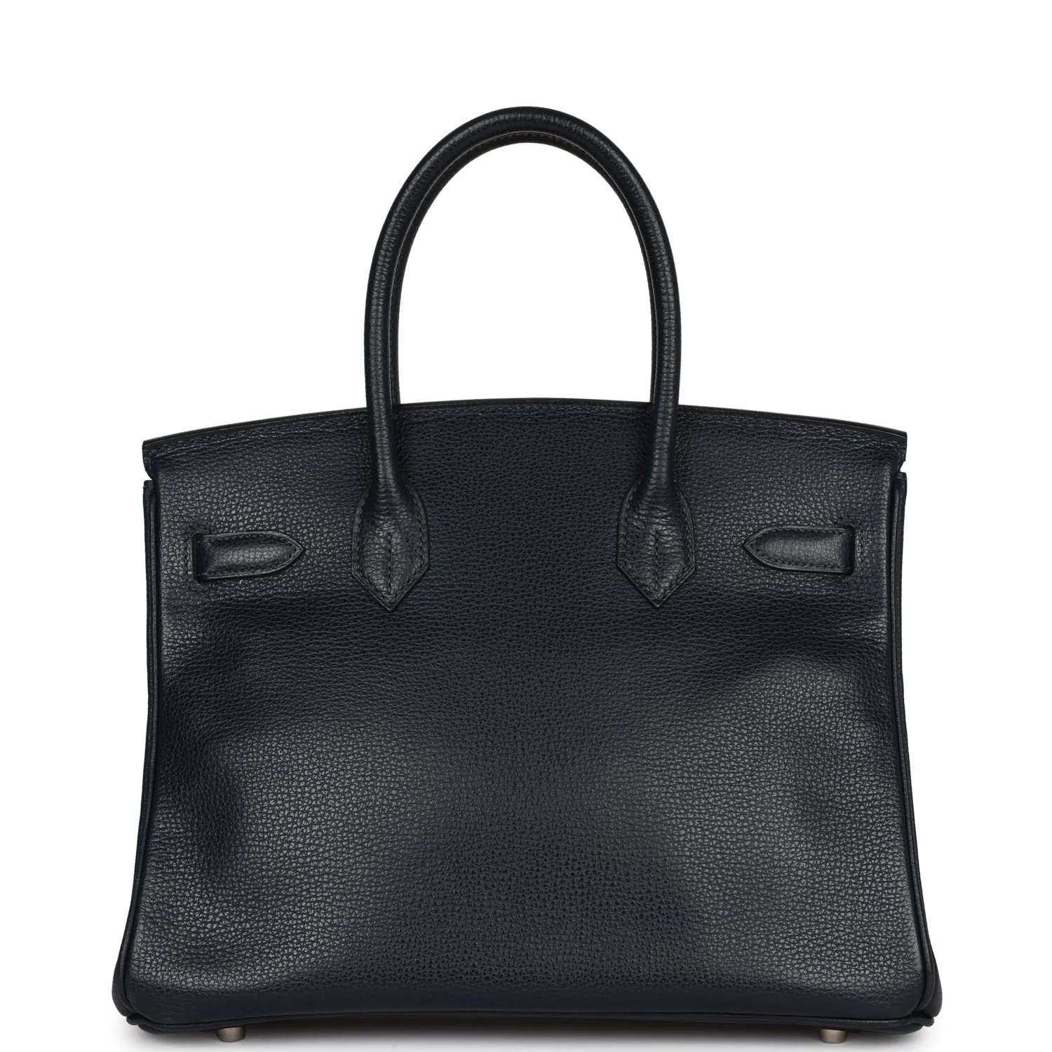 Her Birkin 30 Bleu Indigo Vache Liegee Palladium Hardware
