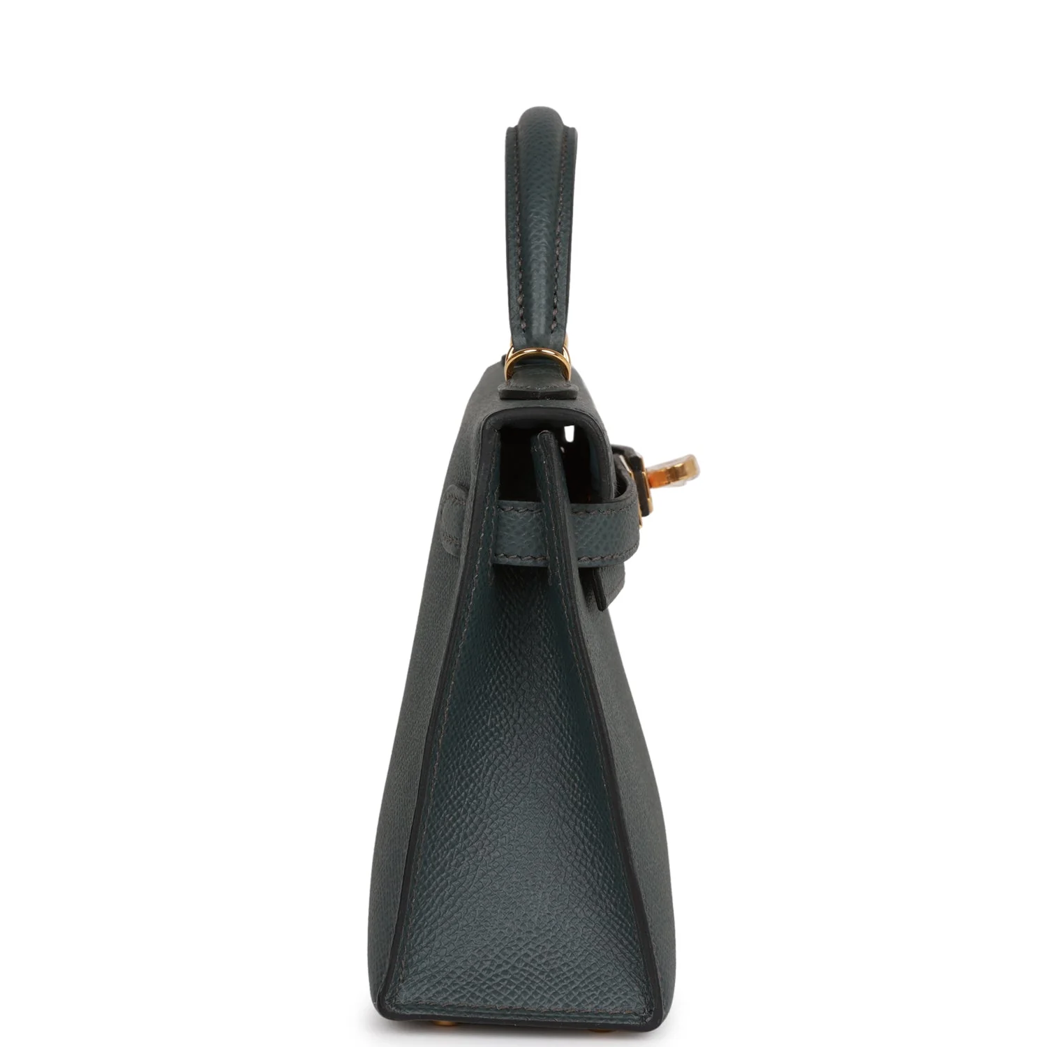 Her Kelly Sellier 20 Bleu Orage Epsom Gold Hardware