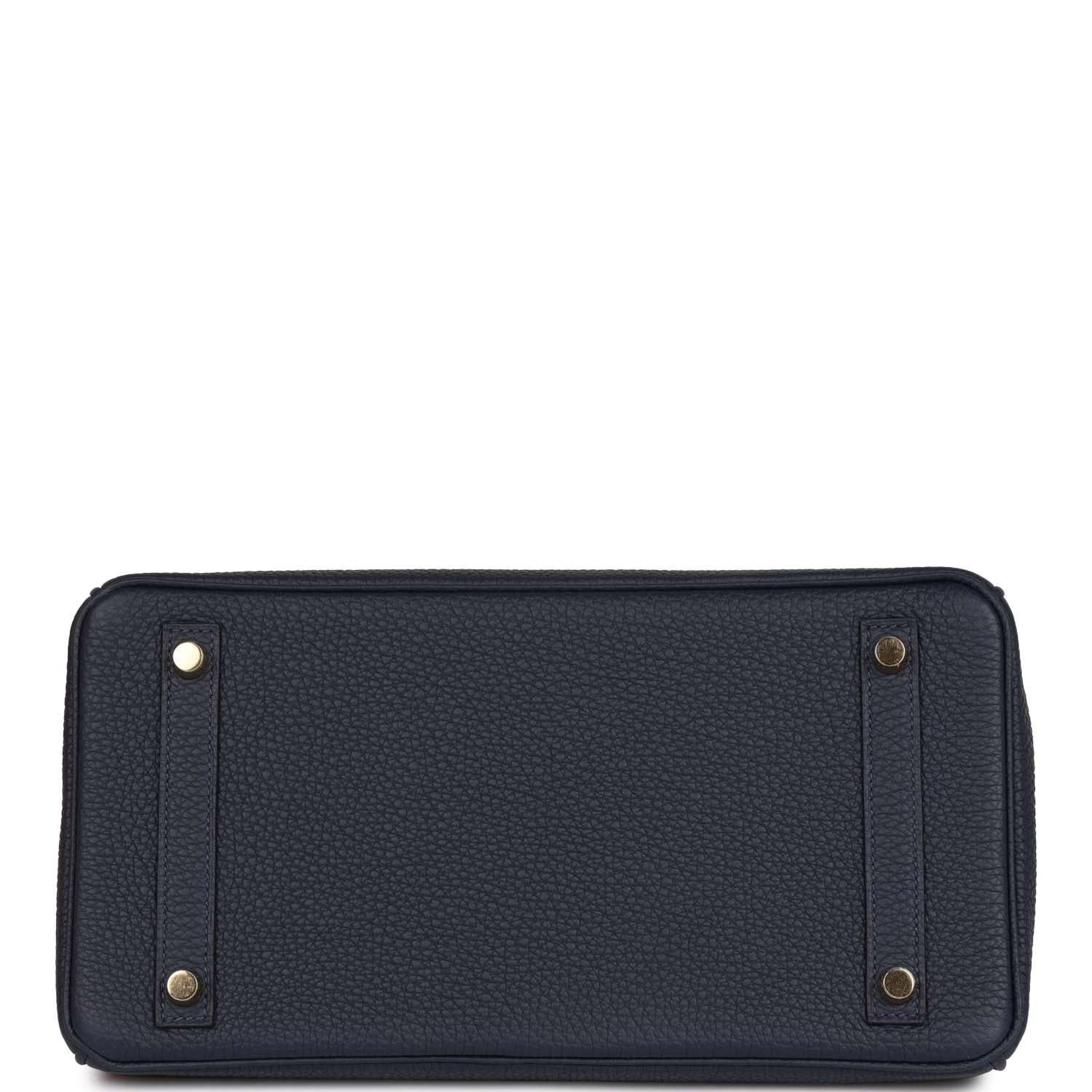 Her Birkin 30 Bleu Nuit Togo Gold Hardware
