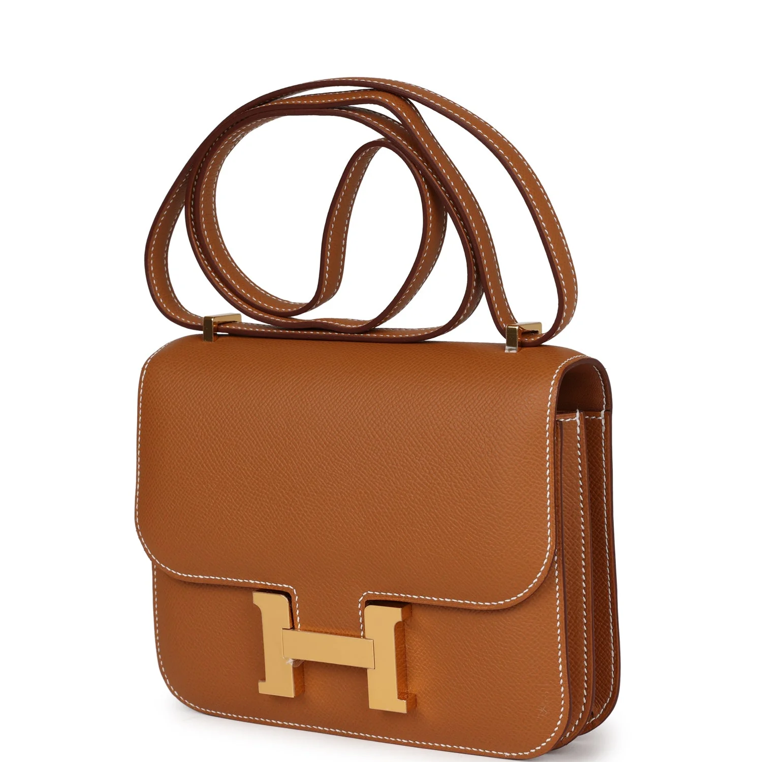 Her Constance 1-18 Gold Epsom Gold Hardware