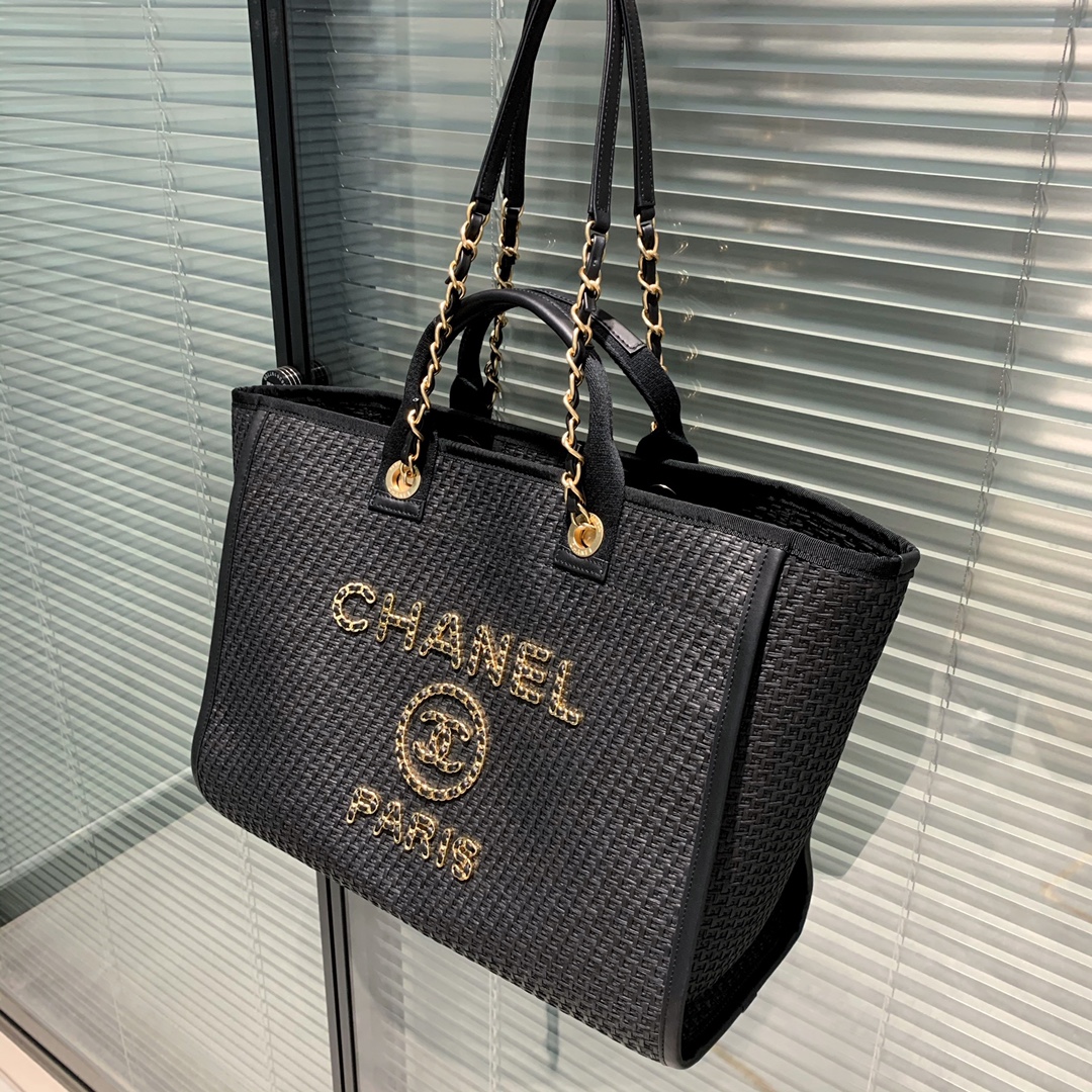 CHANEL Large Tote Black - A66941