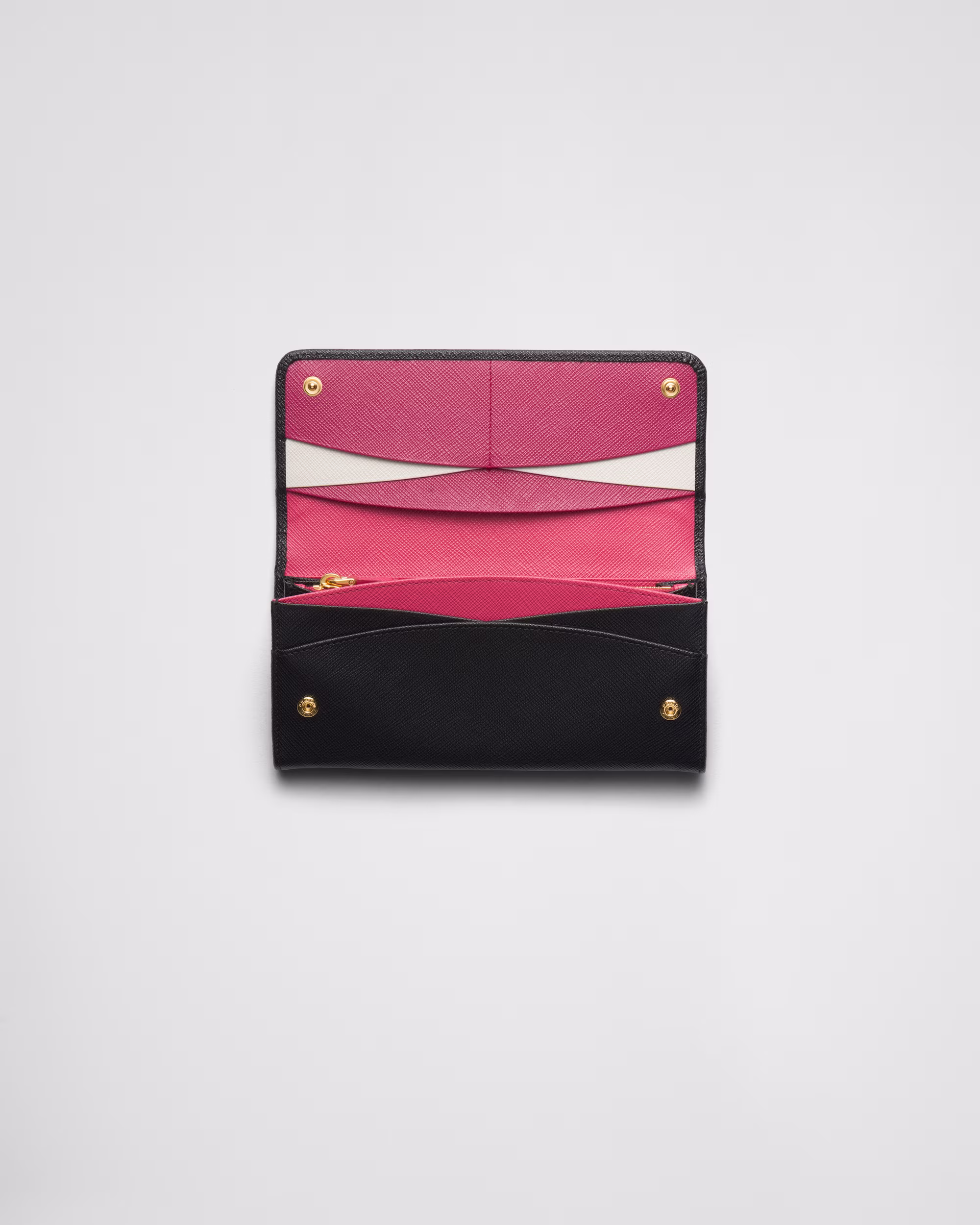Large Saffiano Leather Wallet