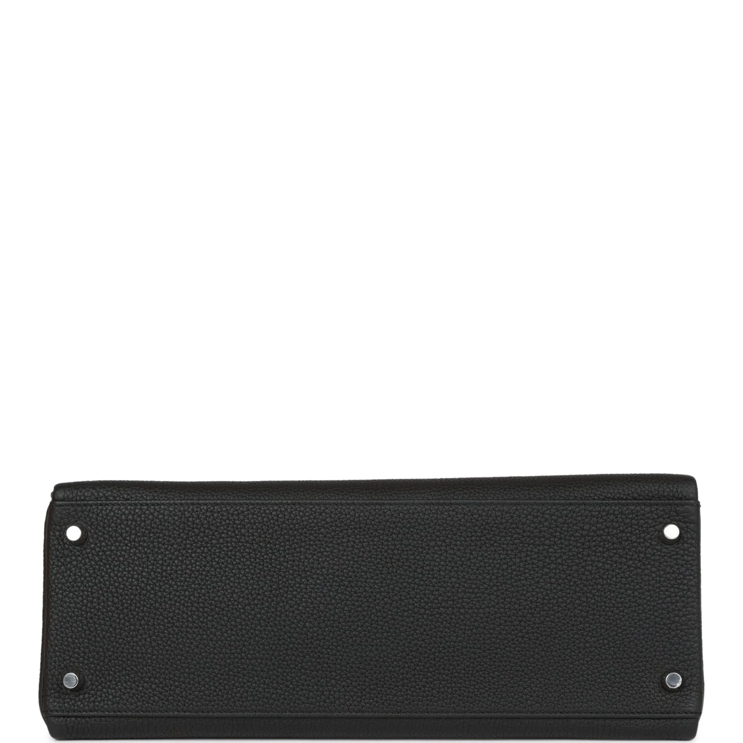 Her Kelly Retourne 35 Black Togo Palladium Hardware