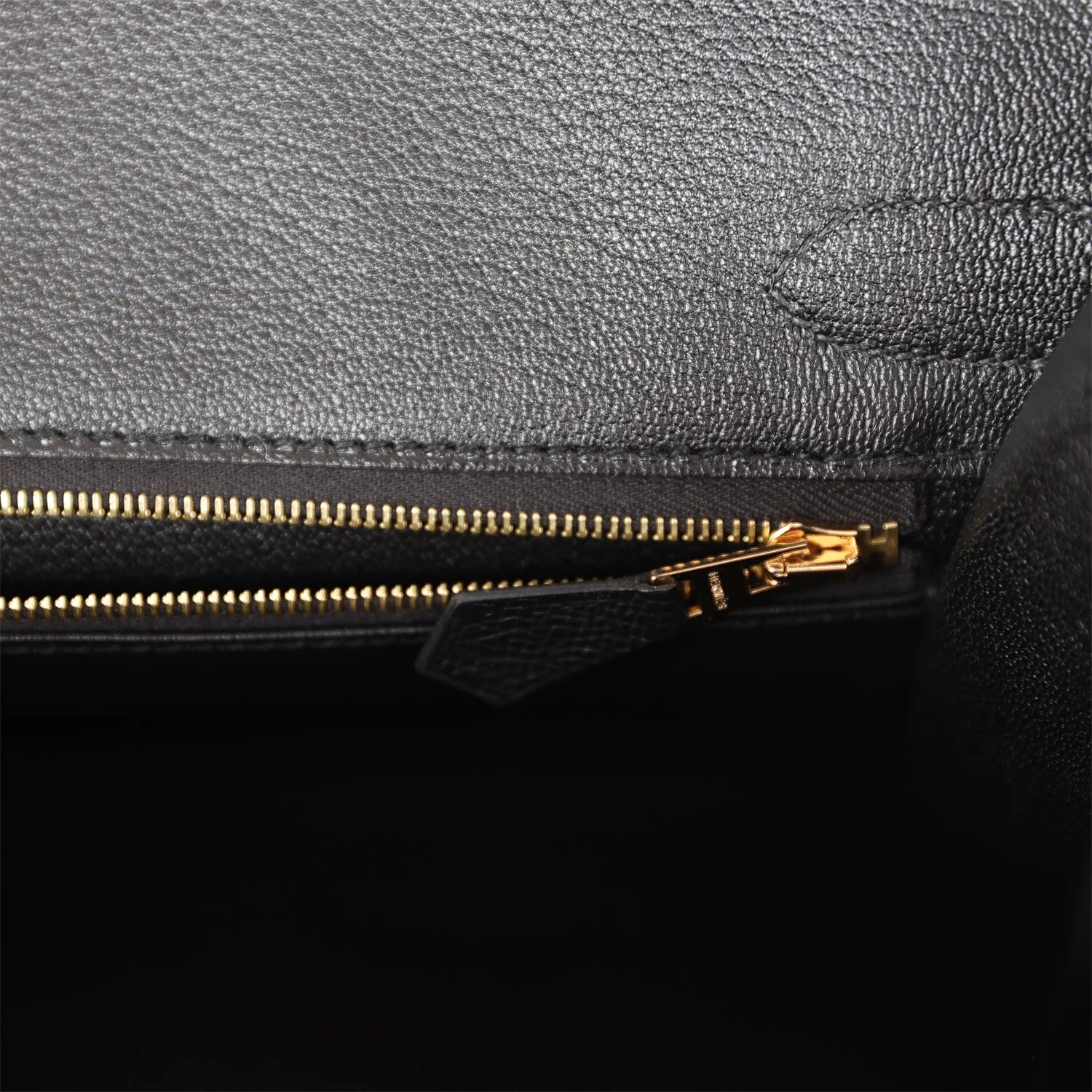 Her Birkin Sellier 30 Black Epsom Gold Hardware
