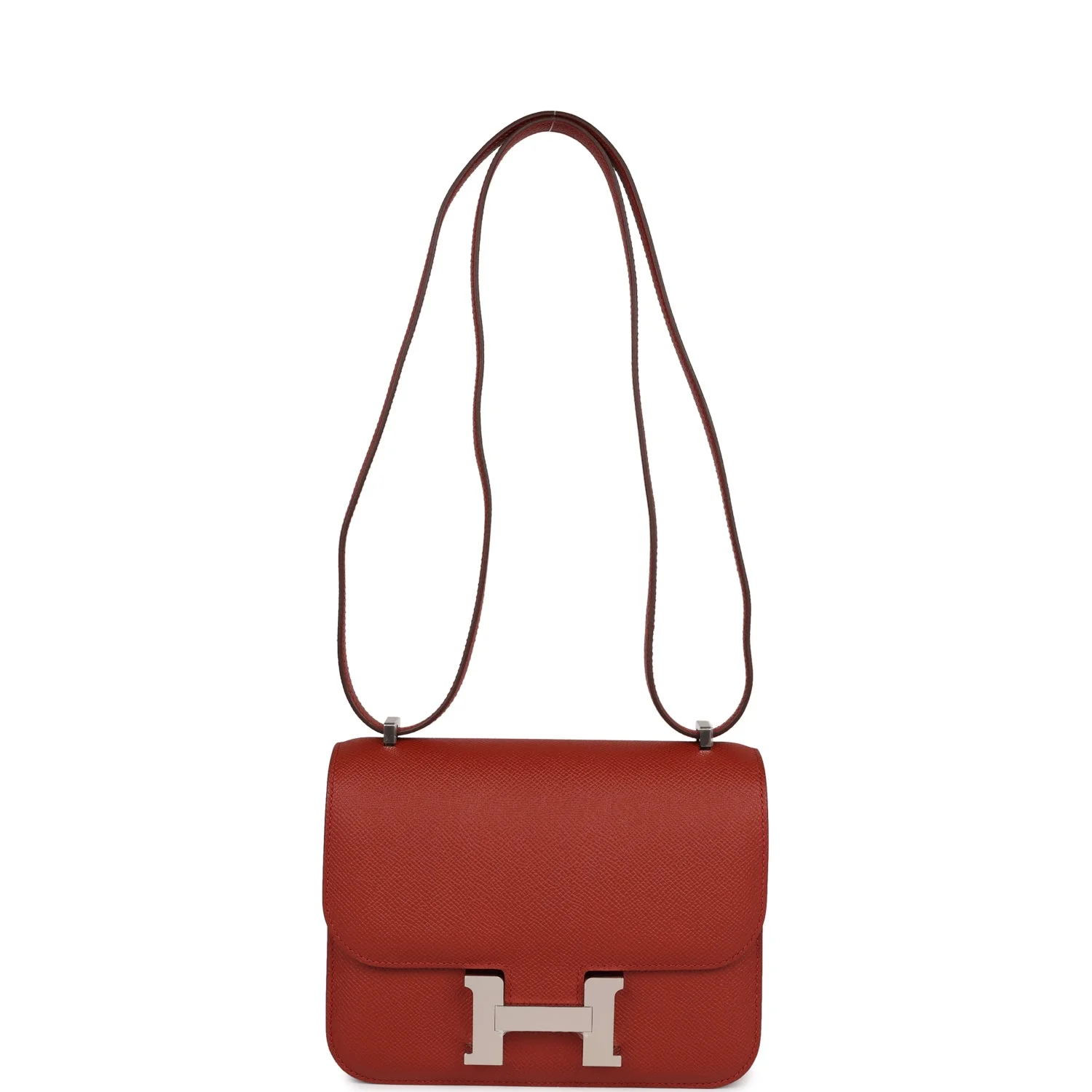 Her Constance 1-18 Rouge Venetian Epsom Palladium Hardware