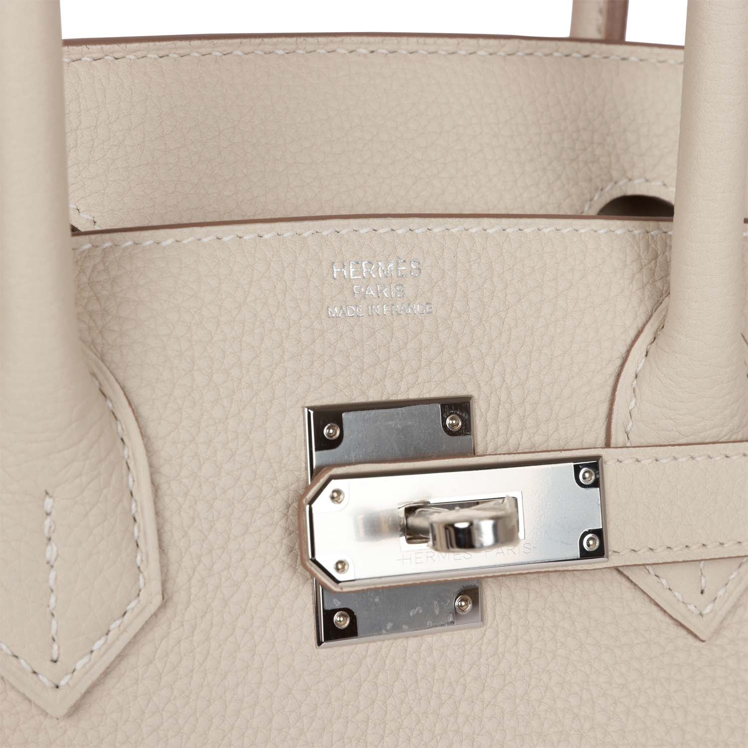 Her Birkin 30 Craie Togo Palladium Hardware