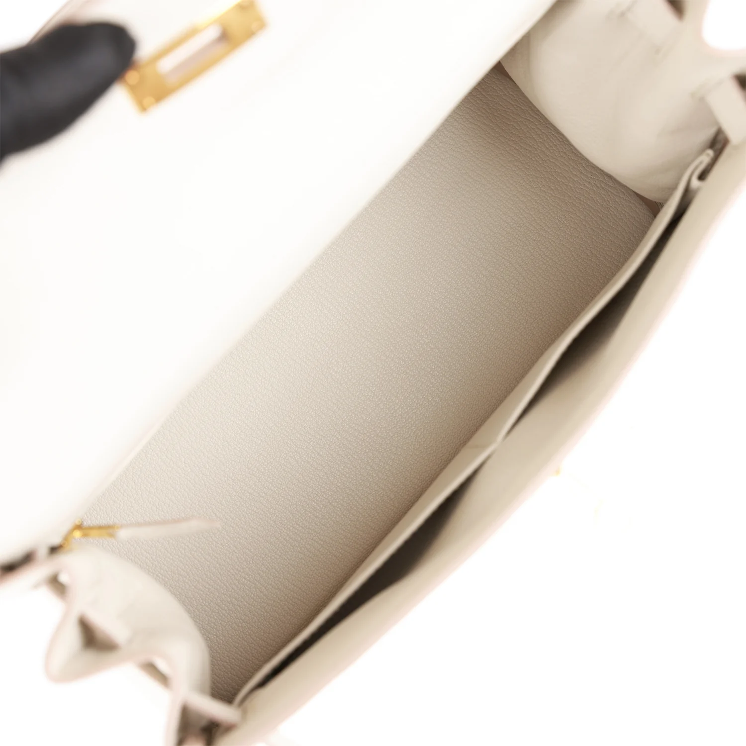 Her Kelly Retourne 28 Beton Togo Gold Hardware