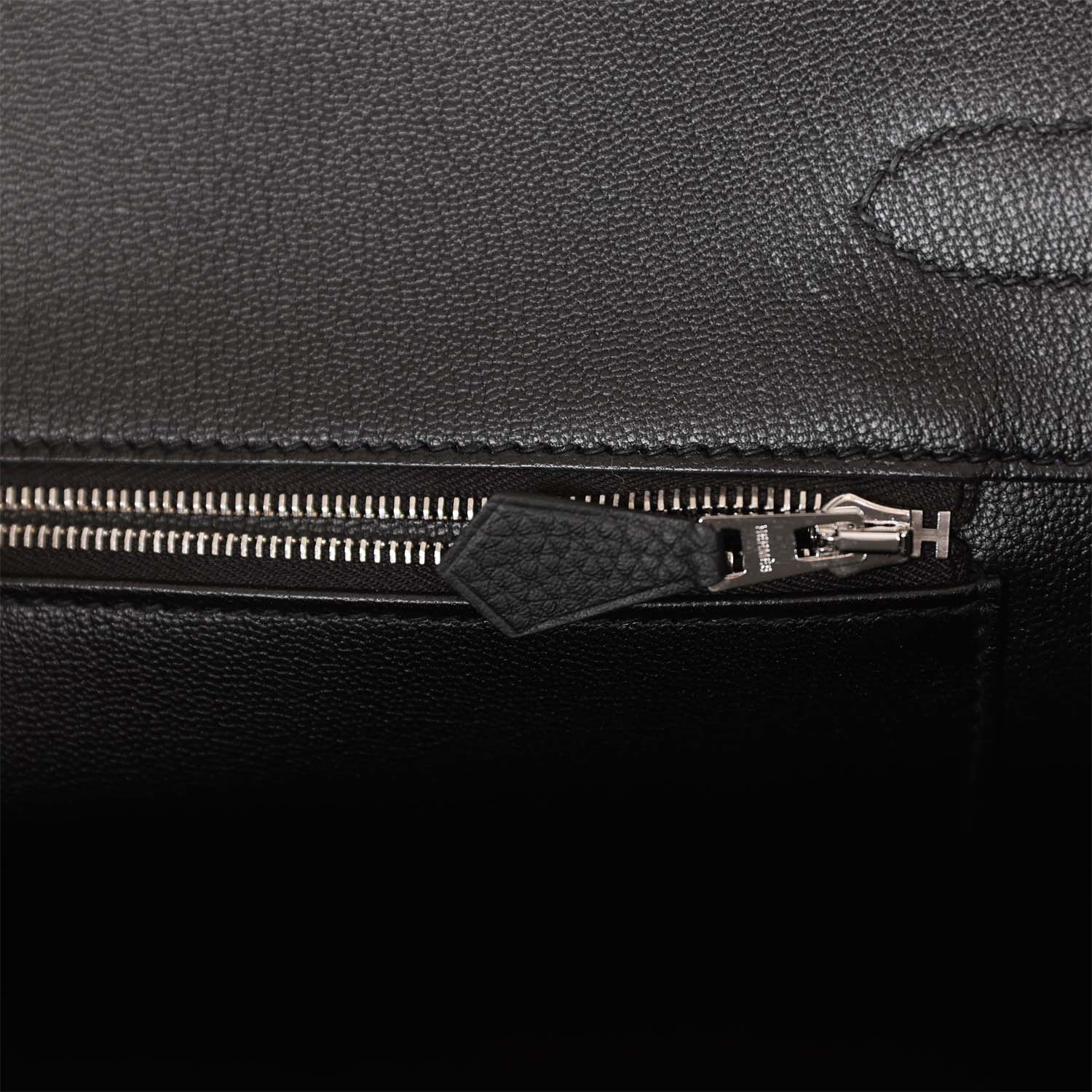 Her Birkin 35 Black Togo Palladium Hardware