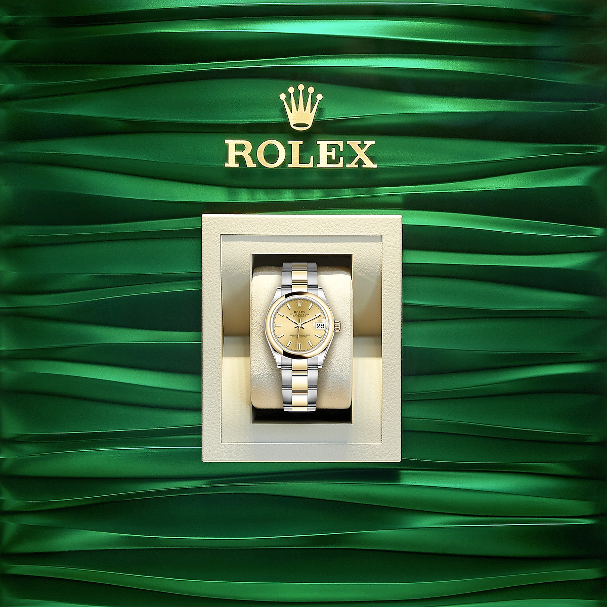 Datejust 31, Oystersteel and Yellow Gold, Ref# 278243-0013