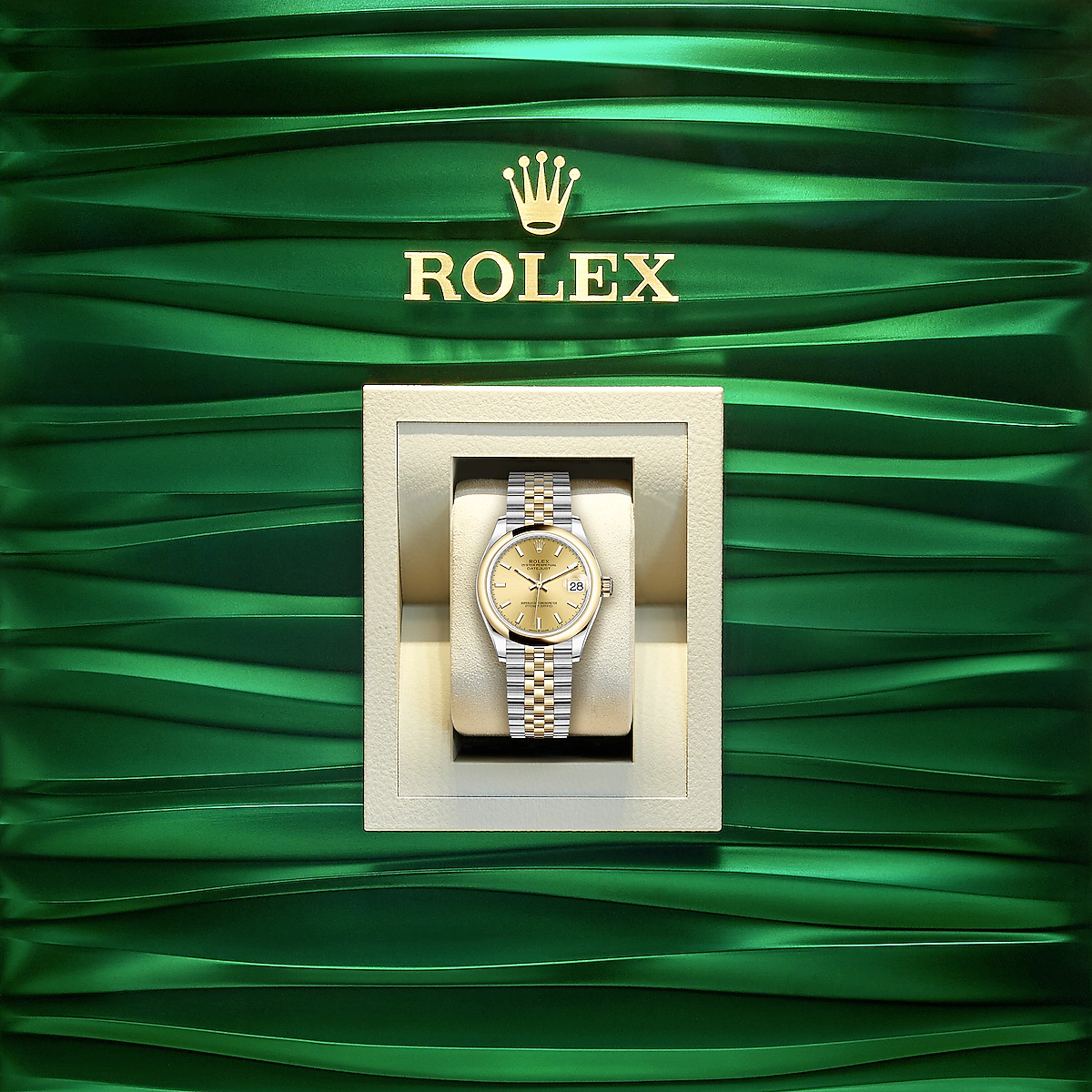 Datejust 31, Oystersteel and Yellow Gold, Ref# 278243-0014