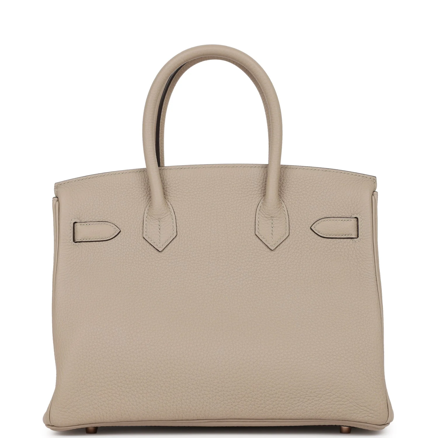 Her Birkin 30 Gris Tourterelle Togo Rose Gold Hardware