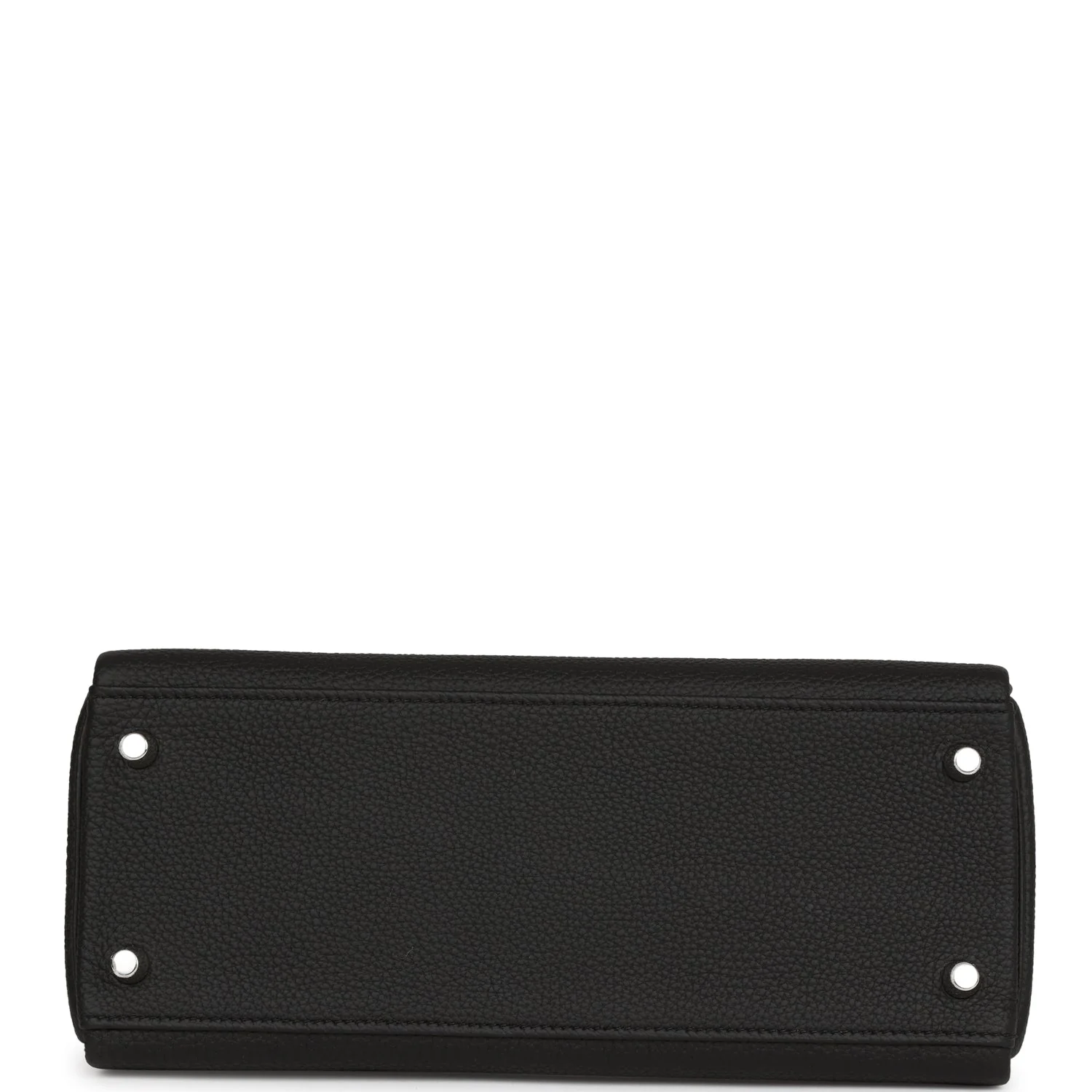 Her Kelly Retourne 28 Black Togo Palladium Hardware