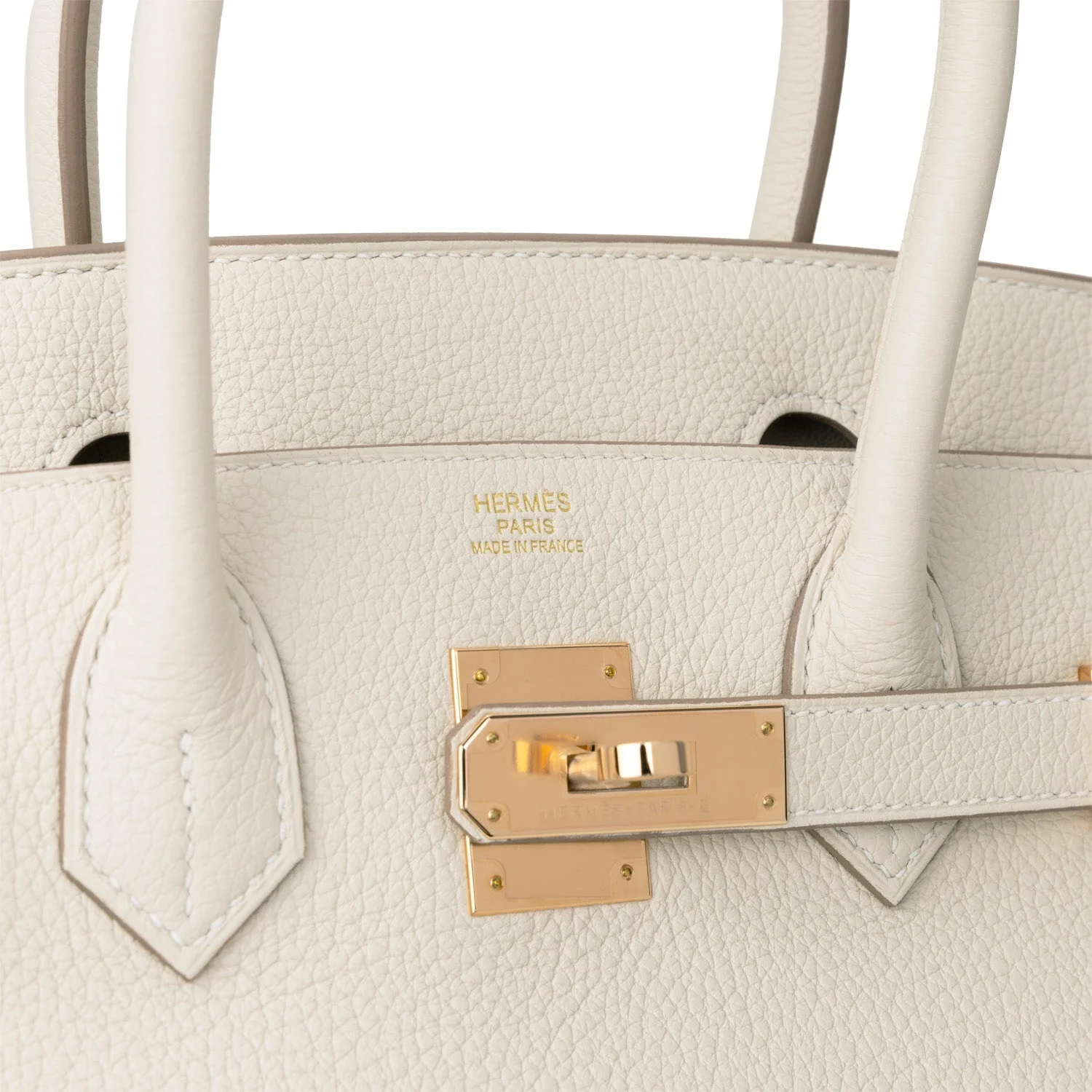 Her Birkin 30 Craie Togo Rose Gold Hardware