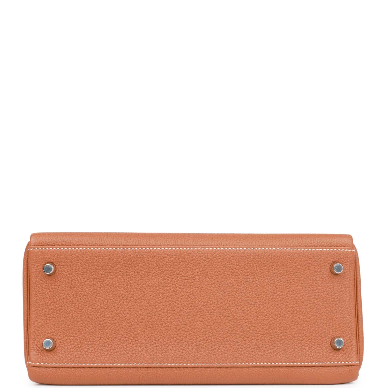 Her Kelly Sellier 28 Gold Togo Palladium Hardware