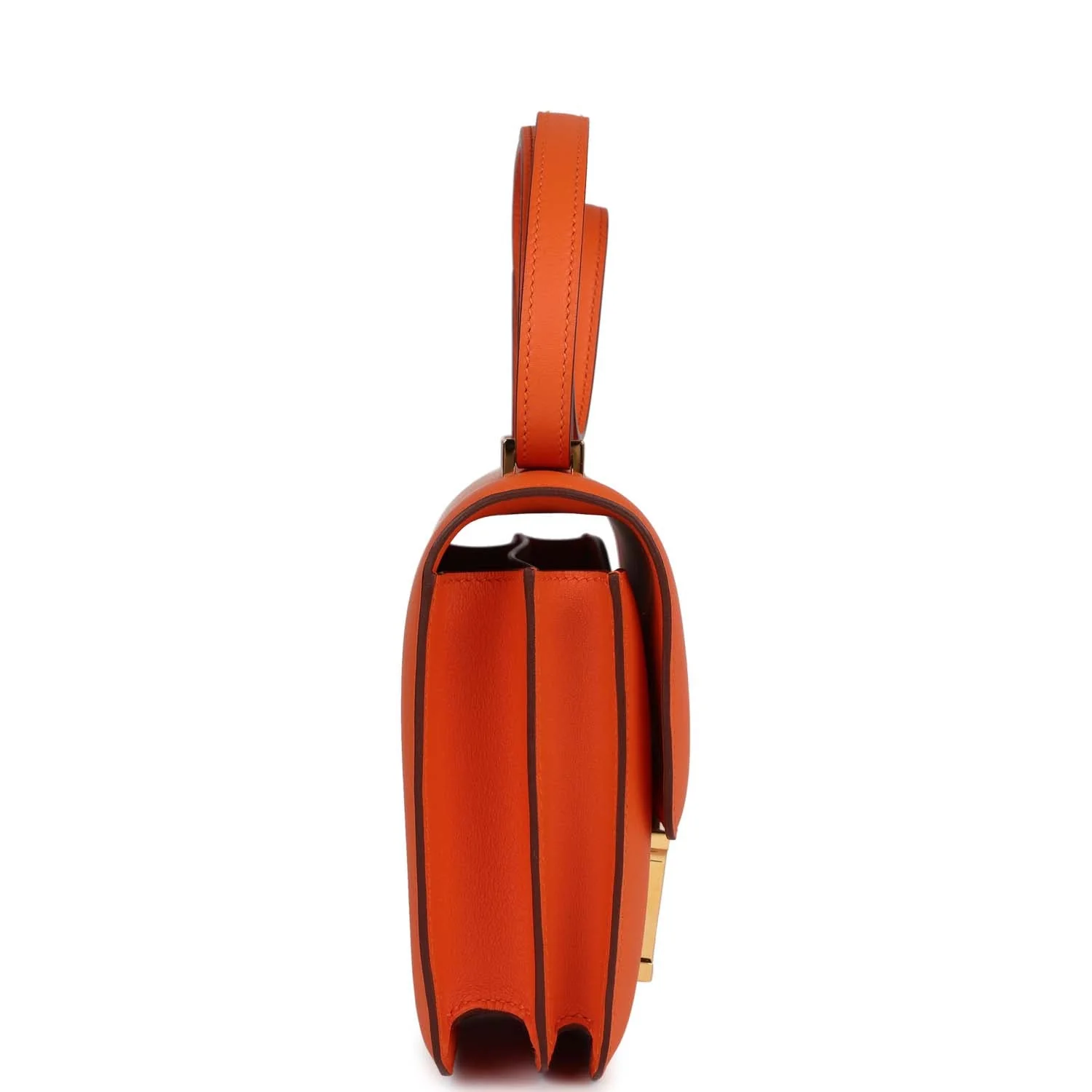 Her Constance 18 Orange Swift Gold Hardware